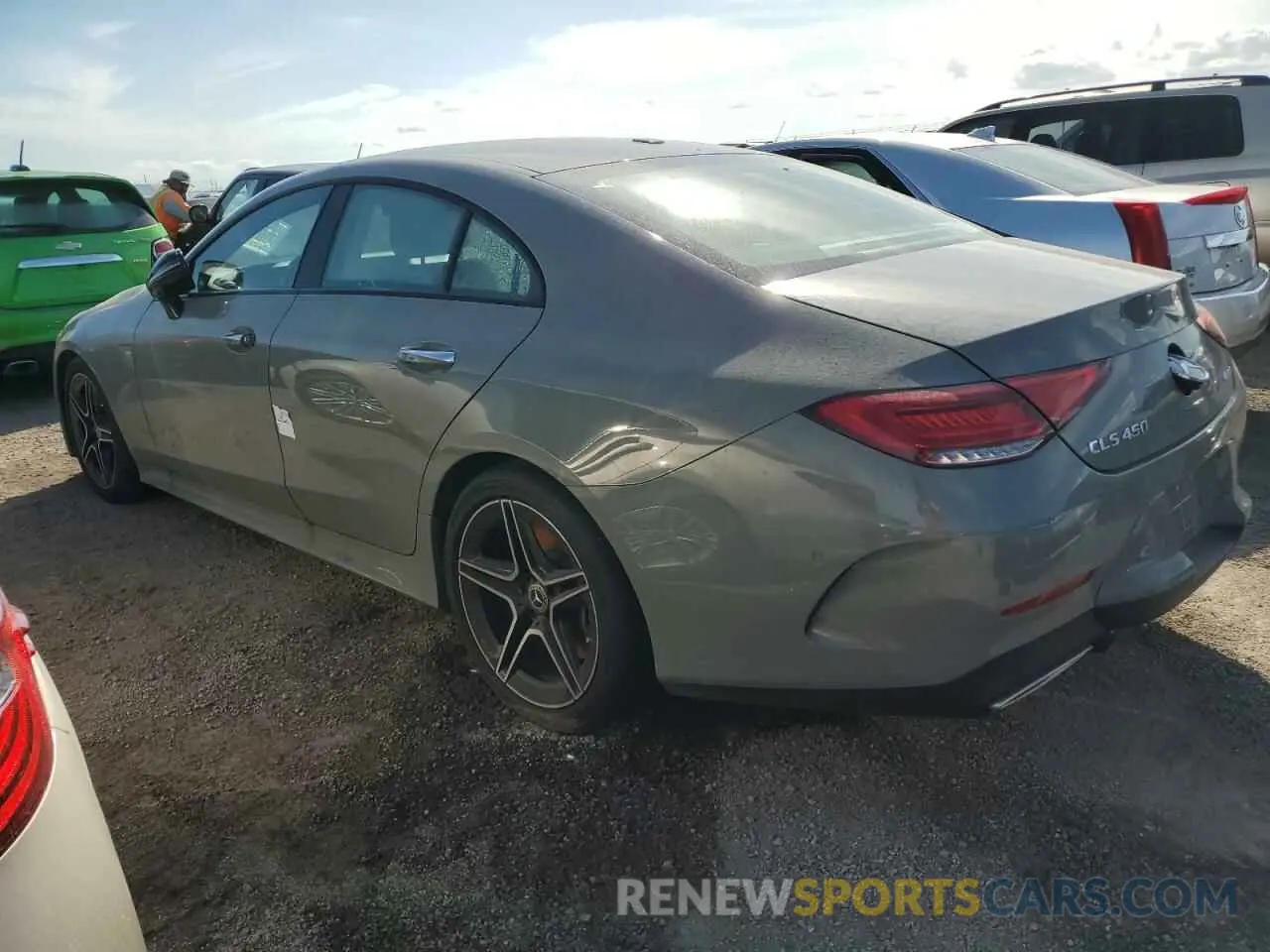 2 Photograph of a damaged car W1K2J5KB6PA112703 MERCEDES-BENZ CLC-CLASS 2023