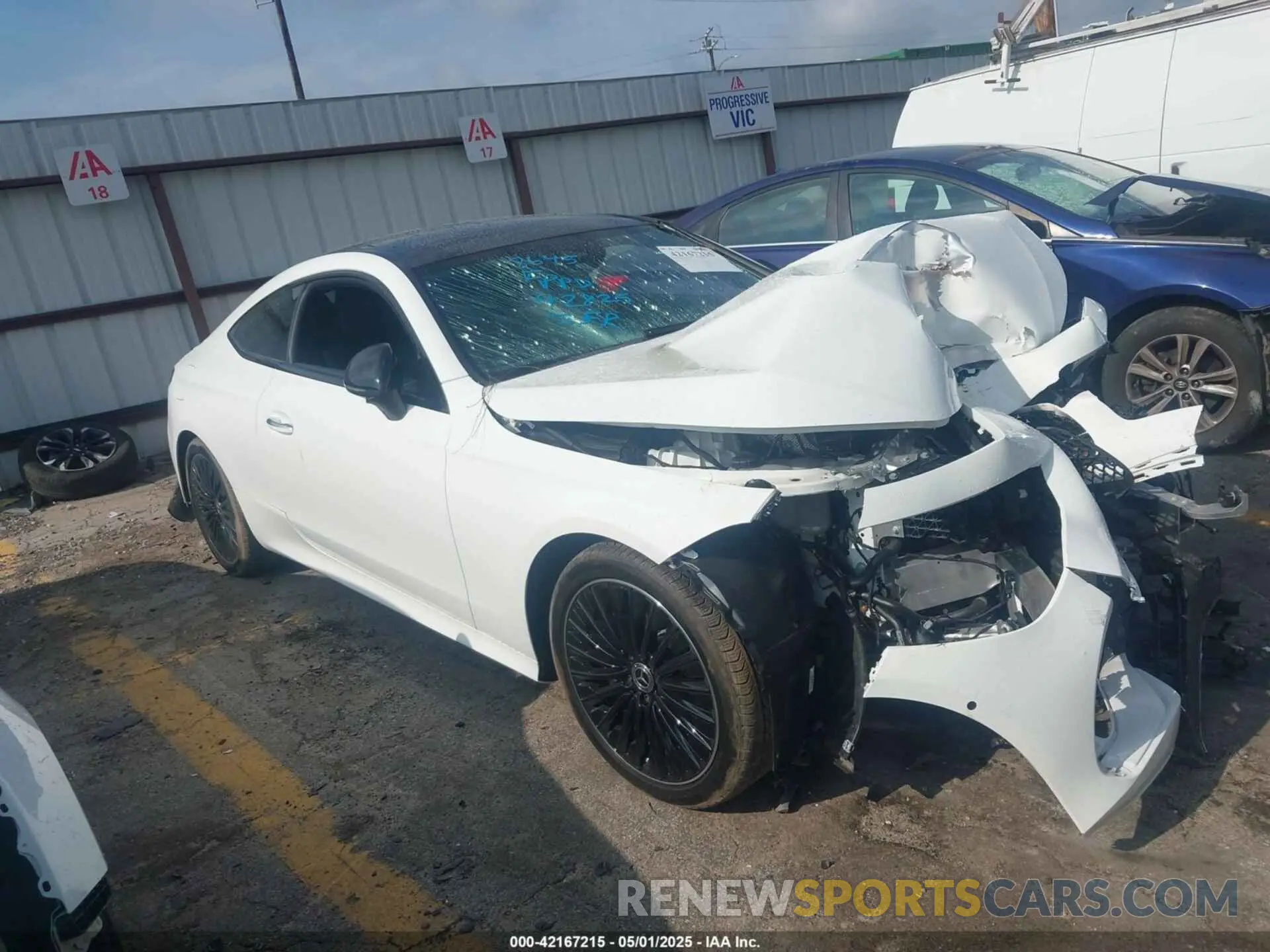 1 Photograph of a damaged car W1KMJ4HB3RF028645 MERCEDES-BENZ CLE 300 2024