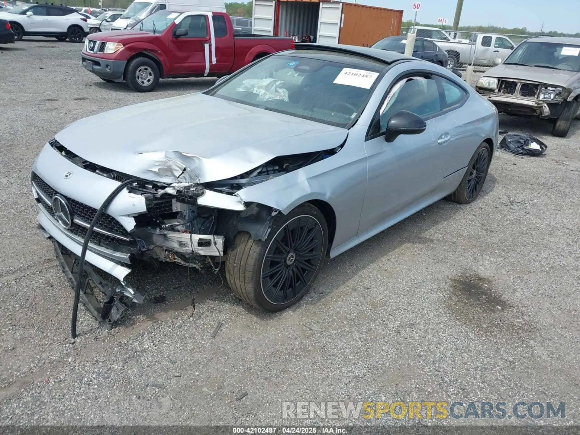 2 Photograph of a damaged car W1KMJ4HB6RF035931 MERCEDES-BENZ CLE 300 2024