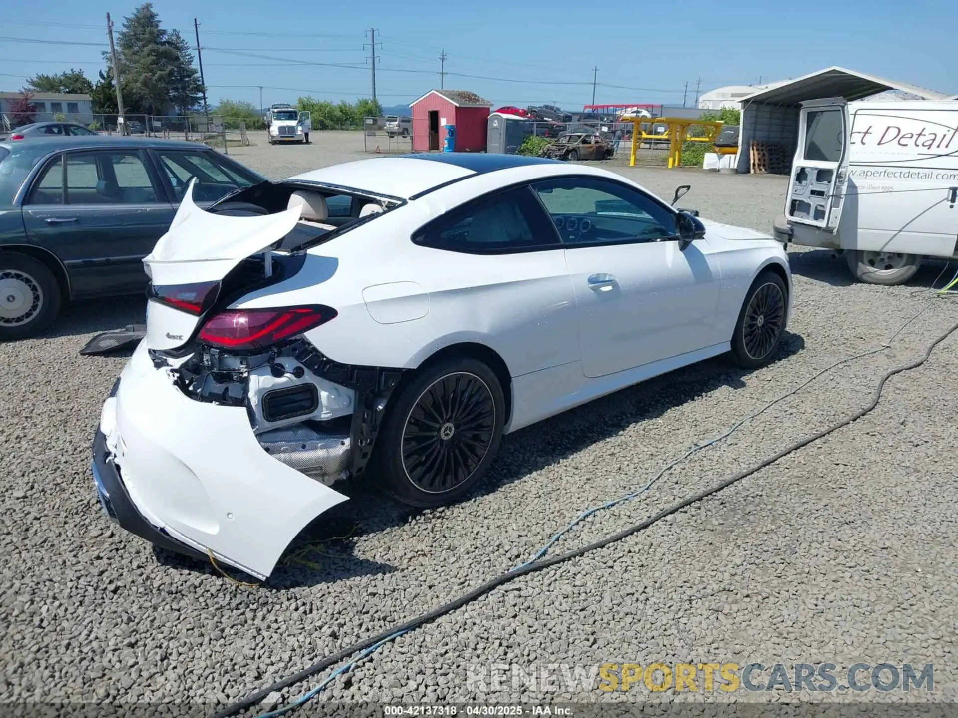 4 Photograph of a damaged car W1KMJ6BB6SF050696 MERCEDES-BENZ CLE 450 2025