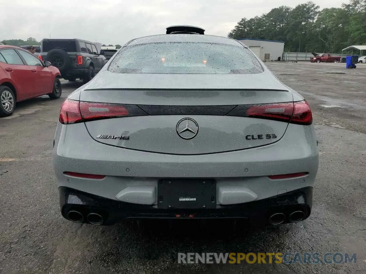 6 Photograph of a damaged car W1KMJ6CB1RF036956 MERCEDES-BENZ CLE AMG 53 2024