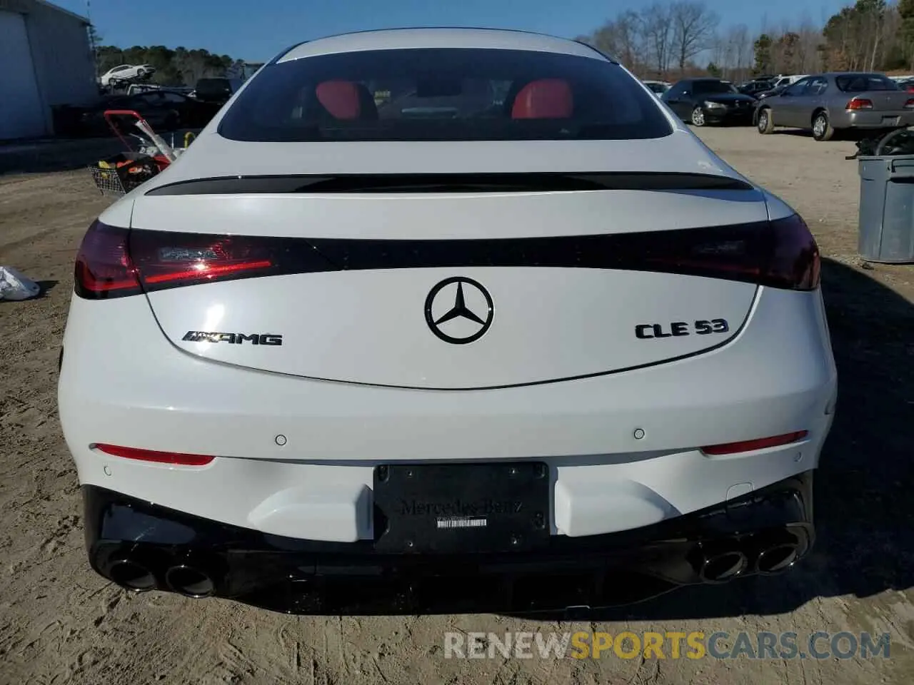 6 Photograph of a damaged car W1KMJ6CBXSF055172 MERCEDES-BENZ CLE AMG 53 2025