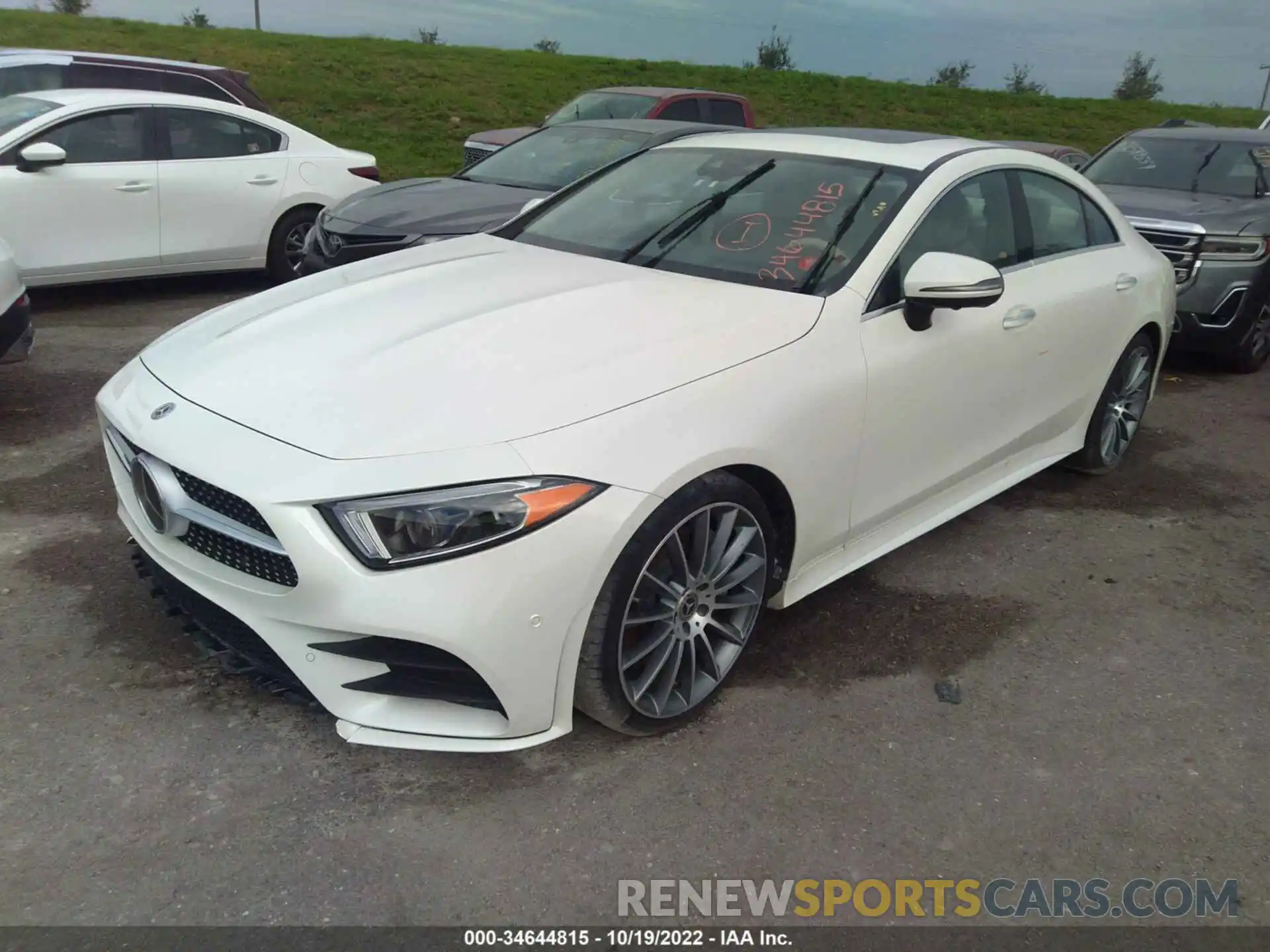 2 Photograph of a damaged car W1K2J5JB3MA086297 MERCEDES-BENZ CLS 2021