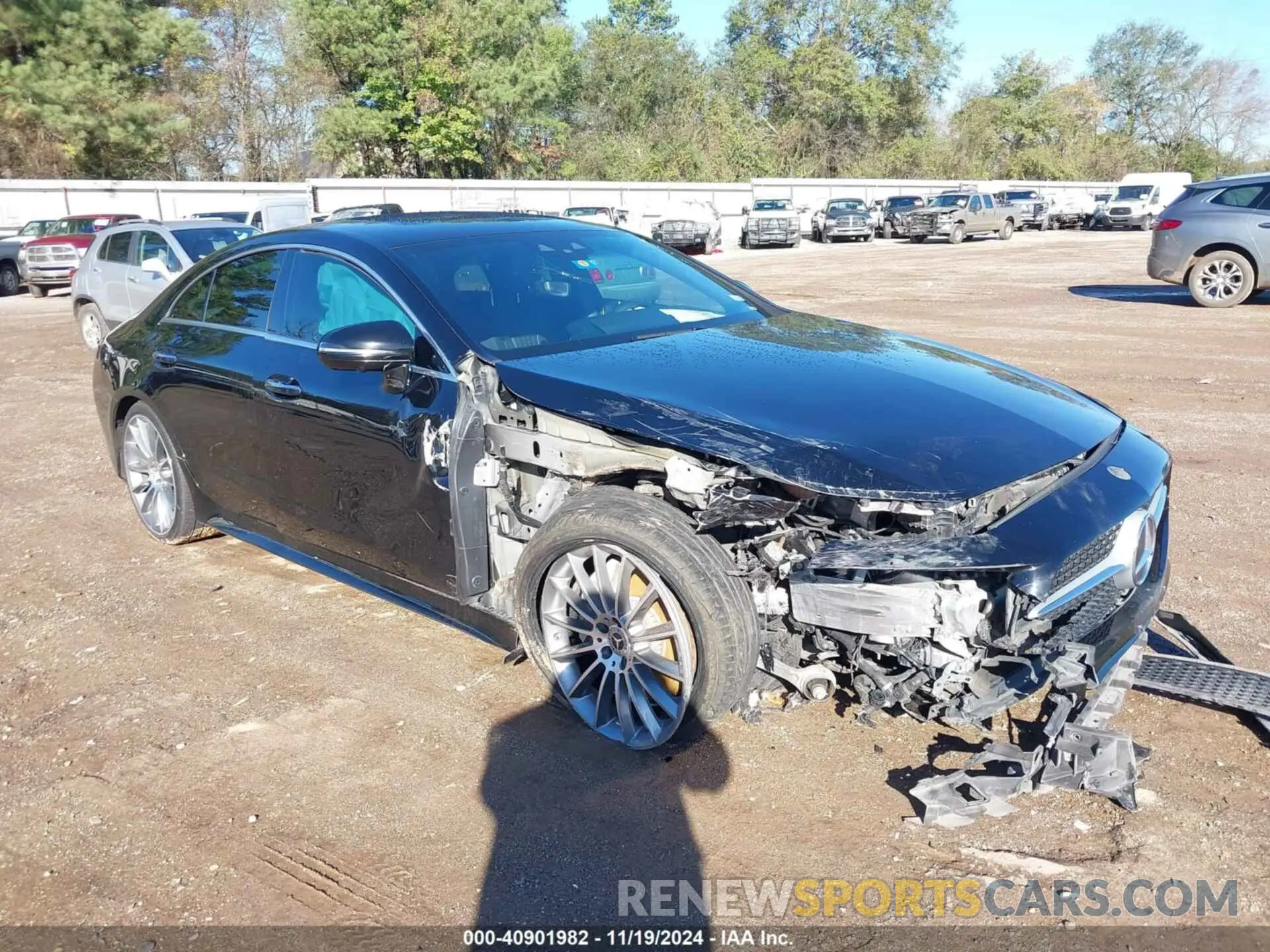 1 Photograph of a damaged car WDD2J5JB0KA027835 MERCEDES-BENZ CLS 450 2019