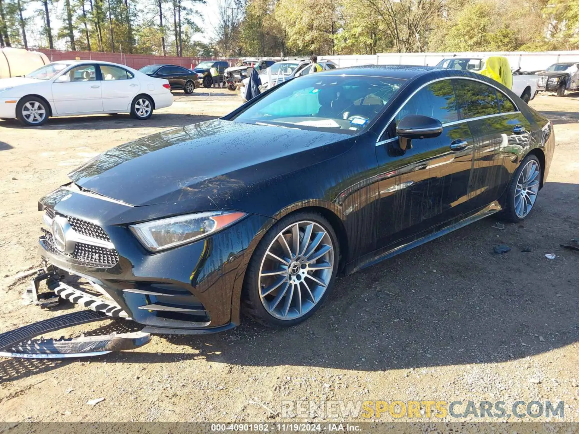 2 Photograph of a damaged car WDD2J5JB0KA027835 MERCEDES-BENZ CLS 450 2019