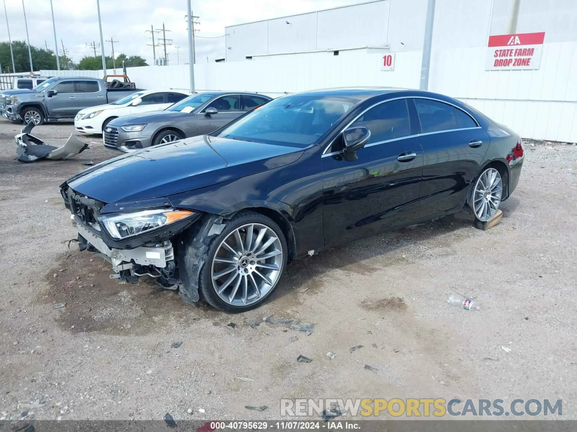 2 Photograph of a damaged car WDD2J5JB2KA035189 MERCEDES-BENZ CLS 450 2019
