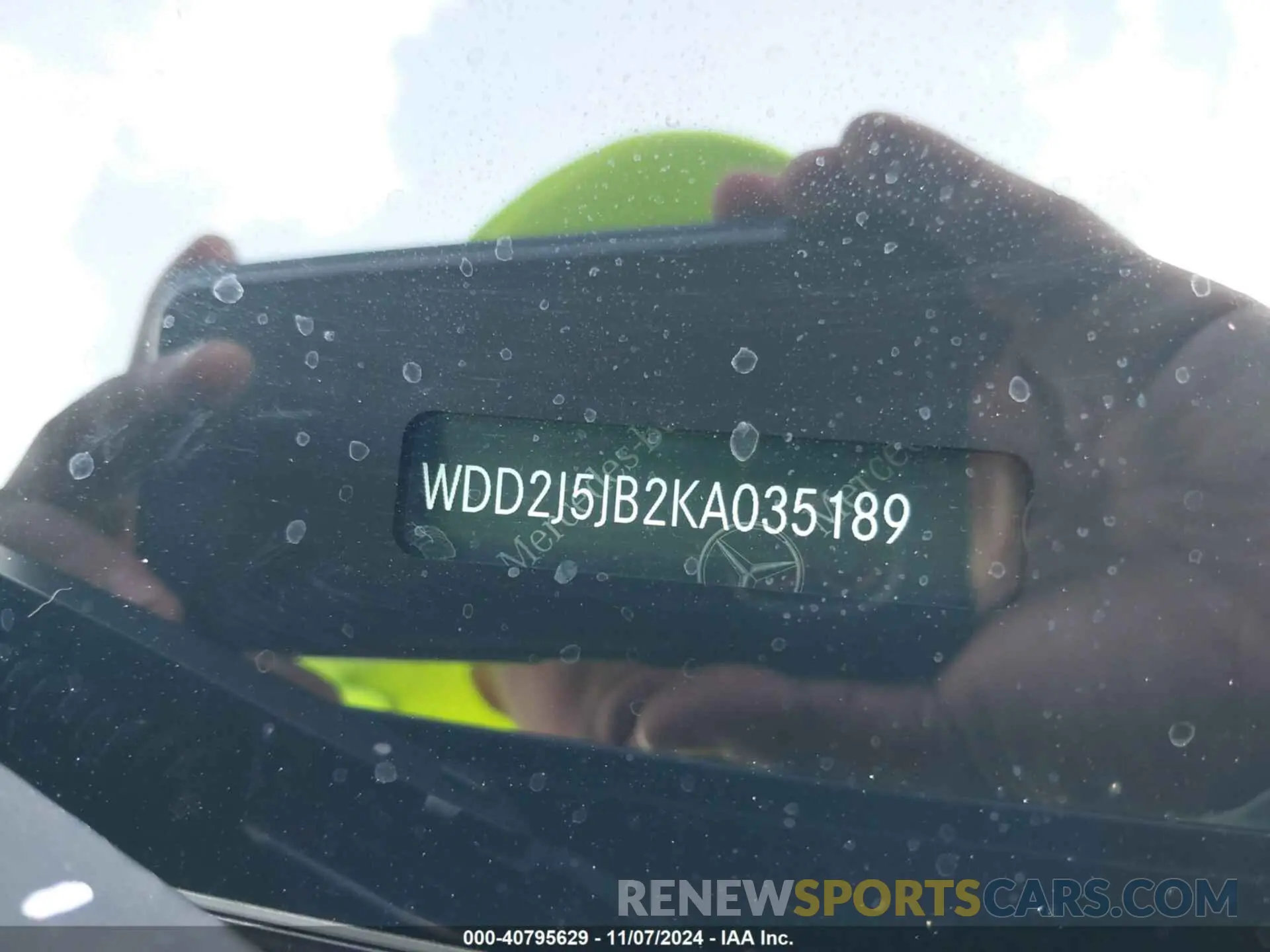 9 Photograph of a damaged car WDD2J5JB2KA035189 MERCEDES-BENZ CLS 450 2019
