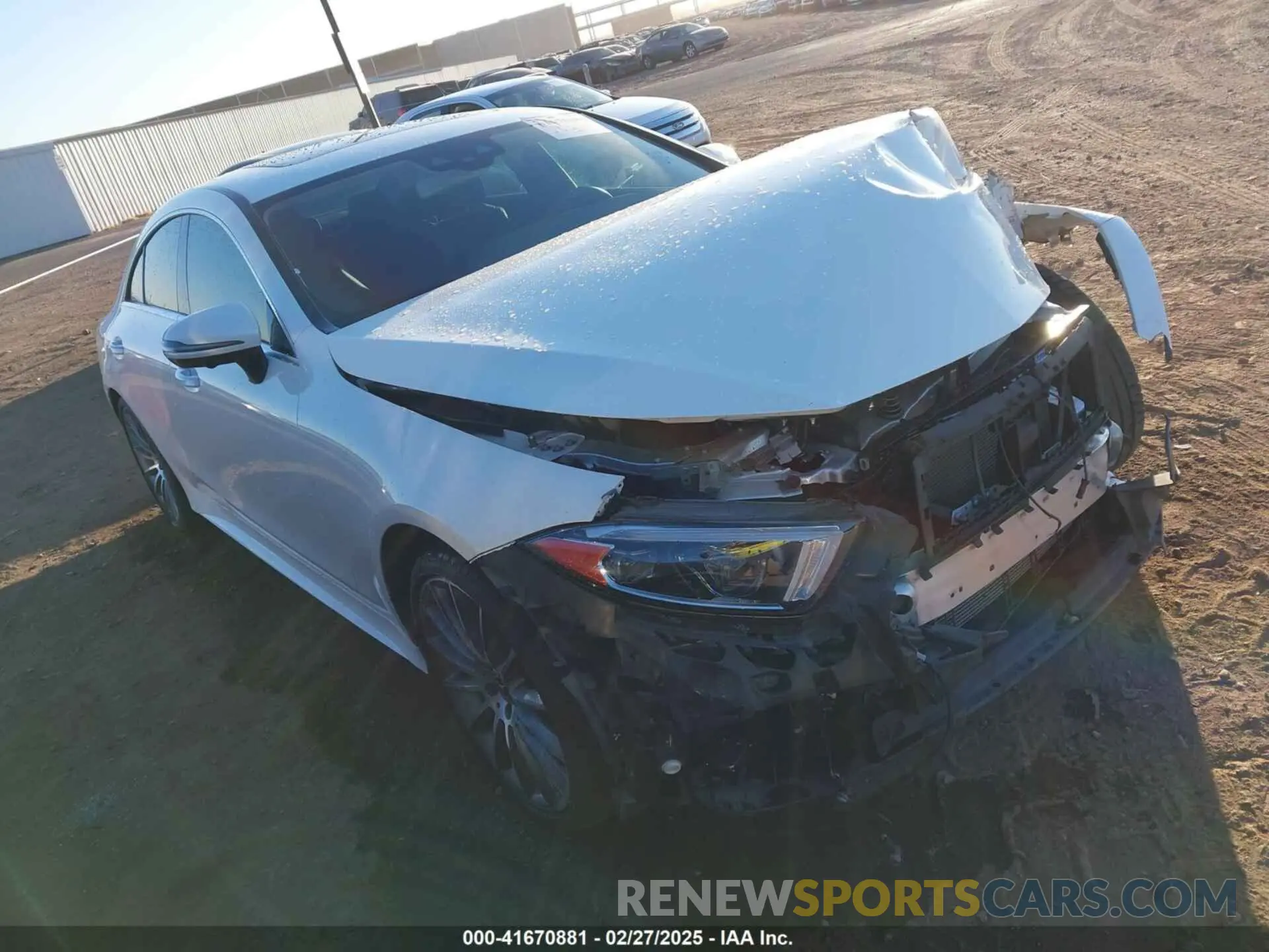 1 Photograph of a damaged car WDD2J5JBXKA033125 MERCEDES-BENZ CLS 450 2019