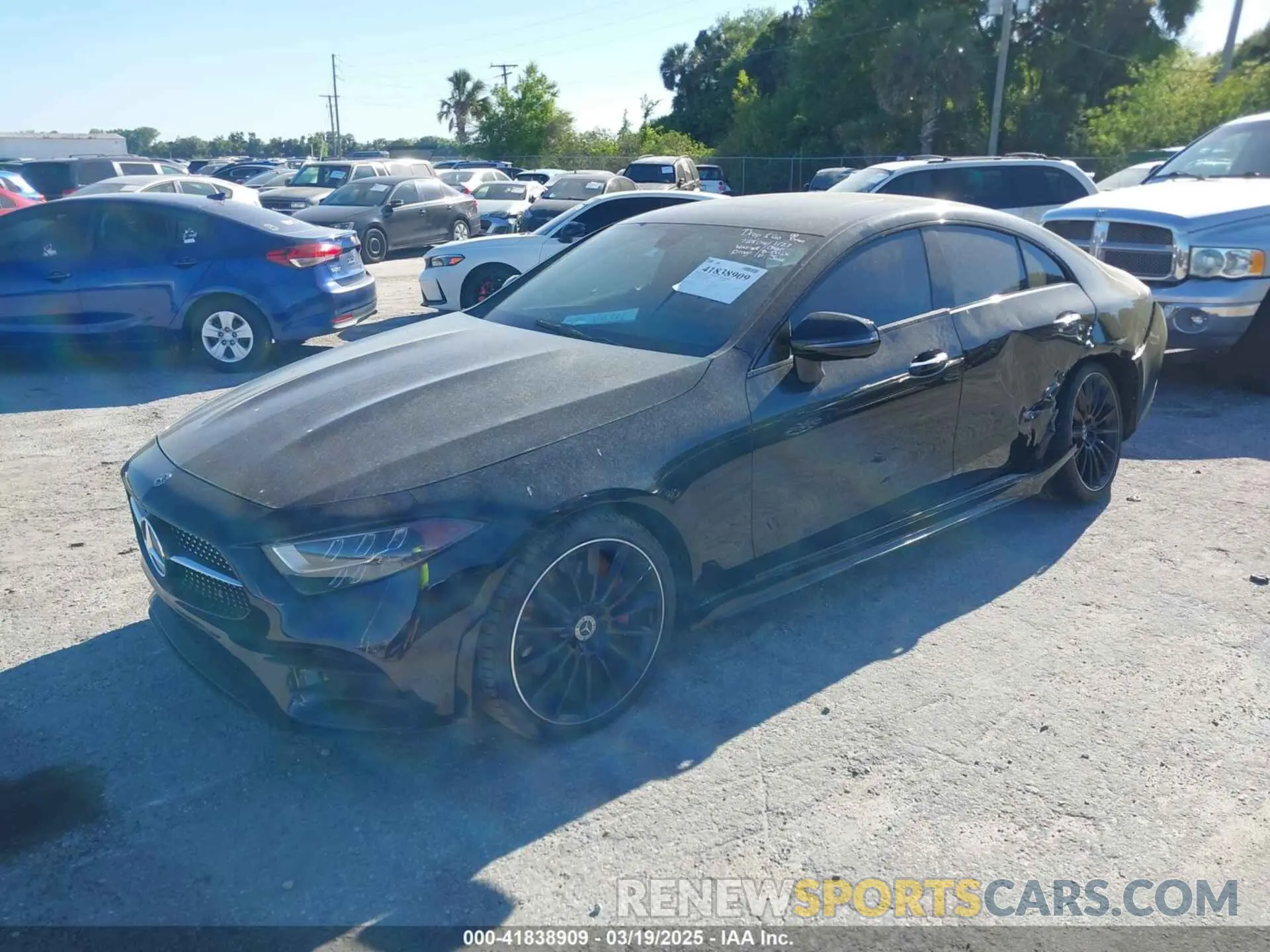2 Photograph of a damaged car W1K2J5KB6LA073394 MERCEDES-BENZ CLS 450 2020