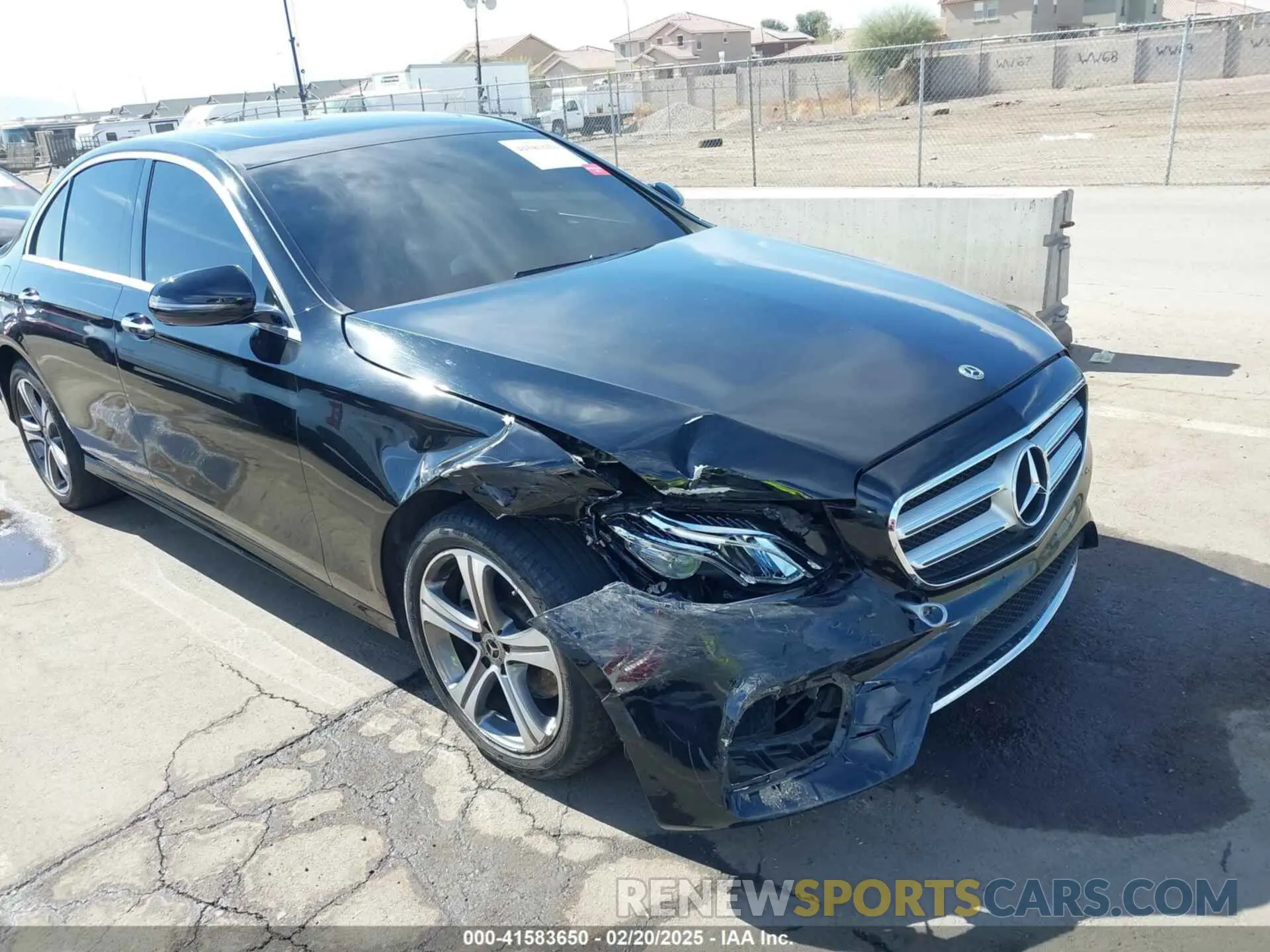 6 Photograph of a damaged car WDDZF4JBXKA549463 MERCEDES-BENZ E 300 2019