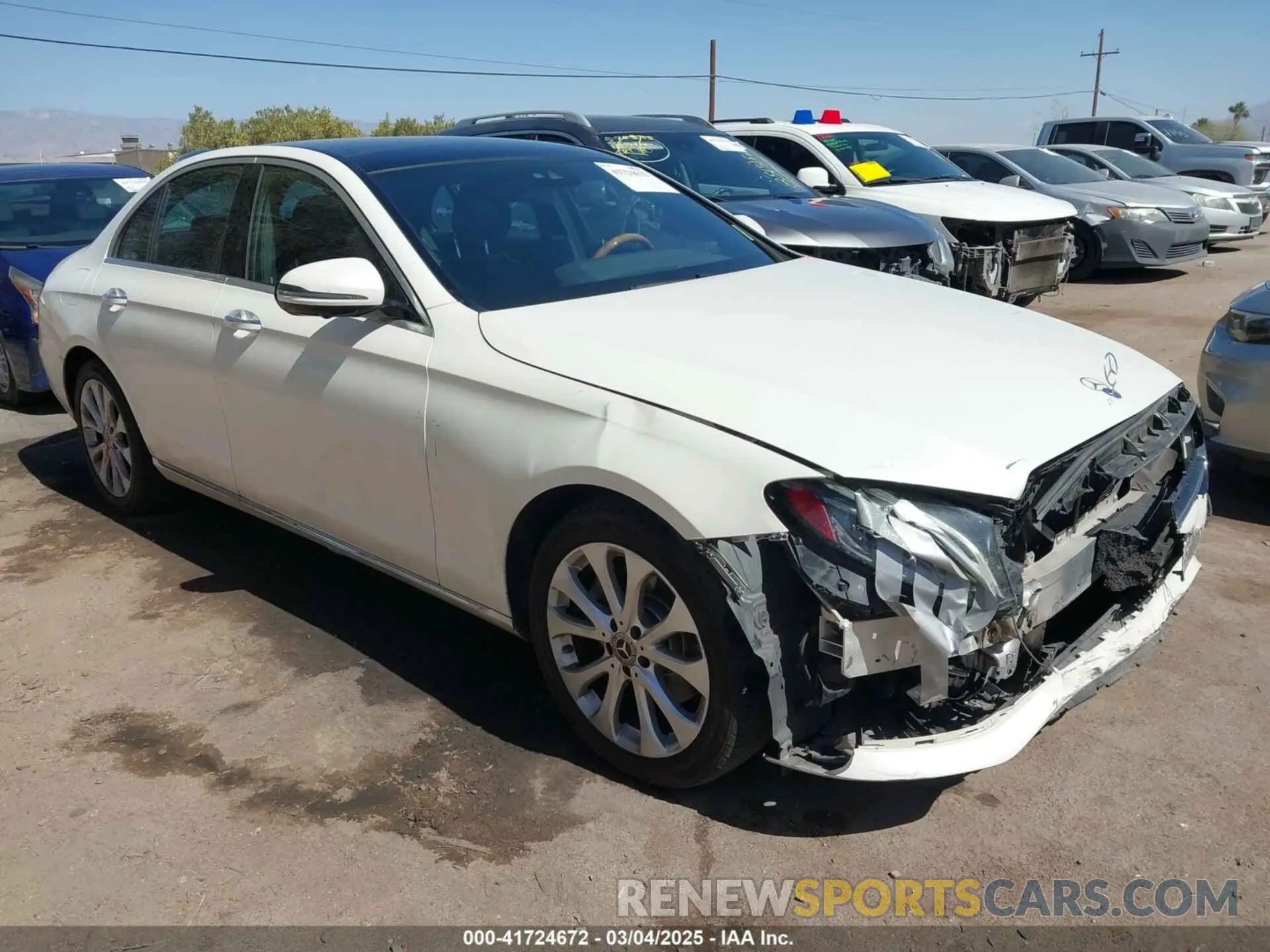 6 Photograph of a damaged car WDDZF4JBXKA597397 MERCEDES-BENZ E 300 2019