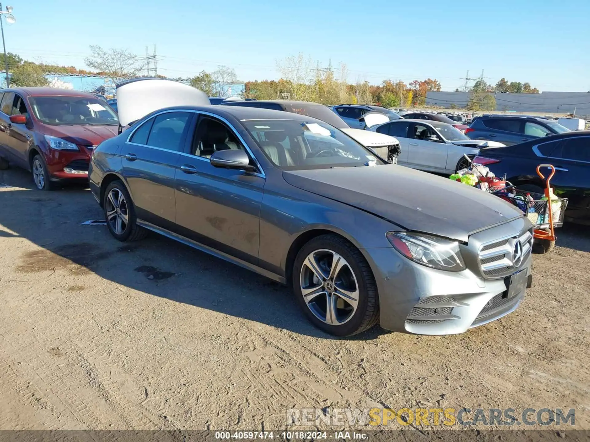 1 Photograph of a damaged car WDDZF4KB0KA512713 MERCEDES-BENZ E 300 2019