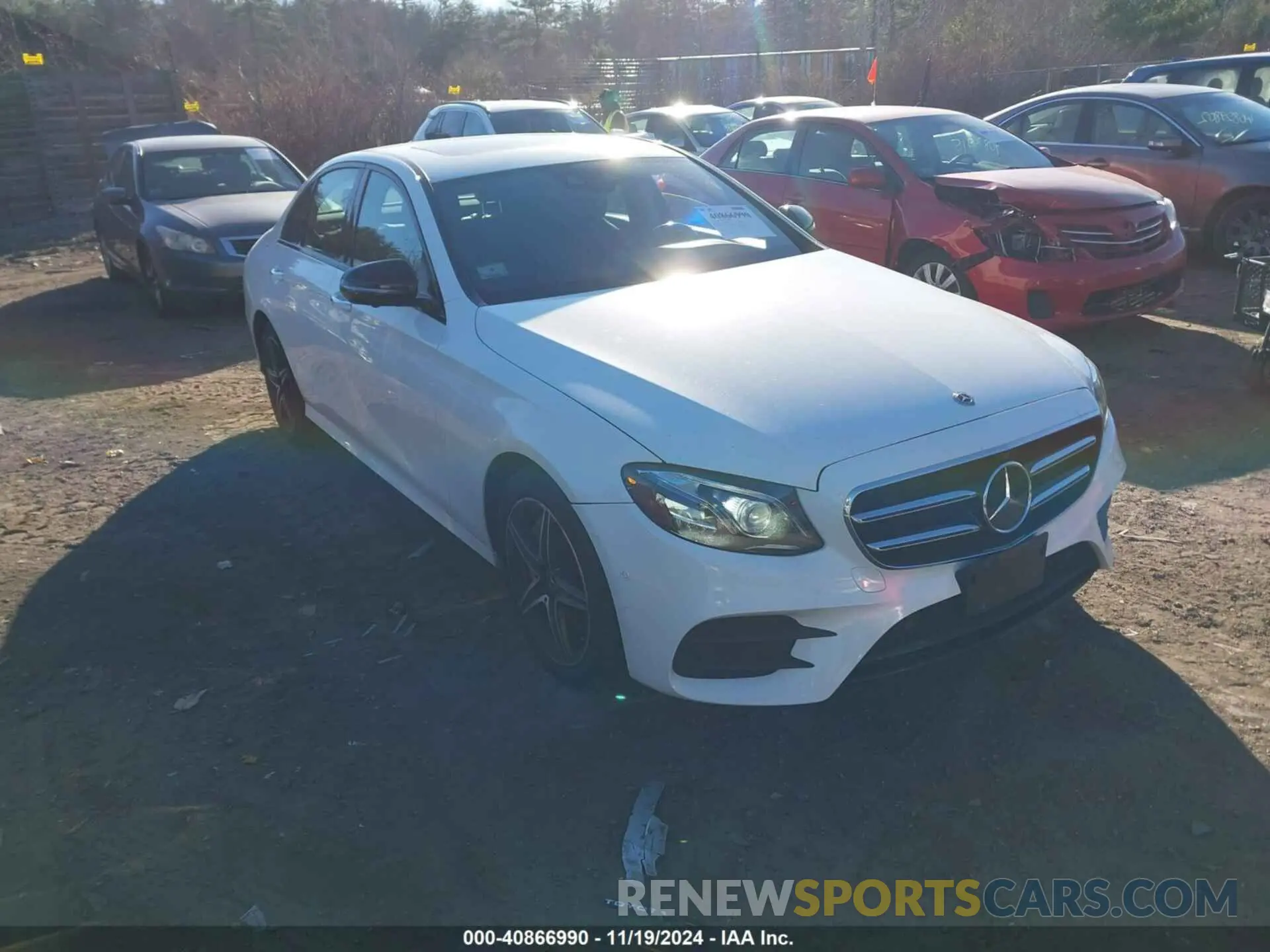 1 Photograph of a damaged car WDDZF4KB1KA551388 MERCEDES-BENZ E 300 2019
