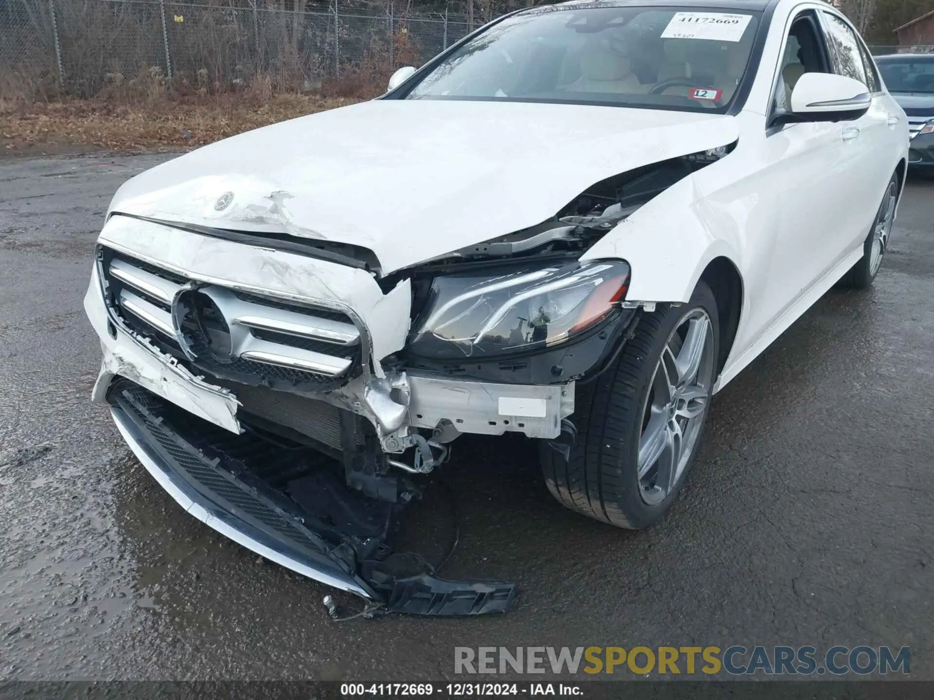 6 Photograph of a damaged car WDDZF4KB2KA609220 MERCEDES-BENZ E 300 2019