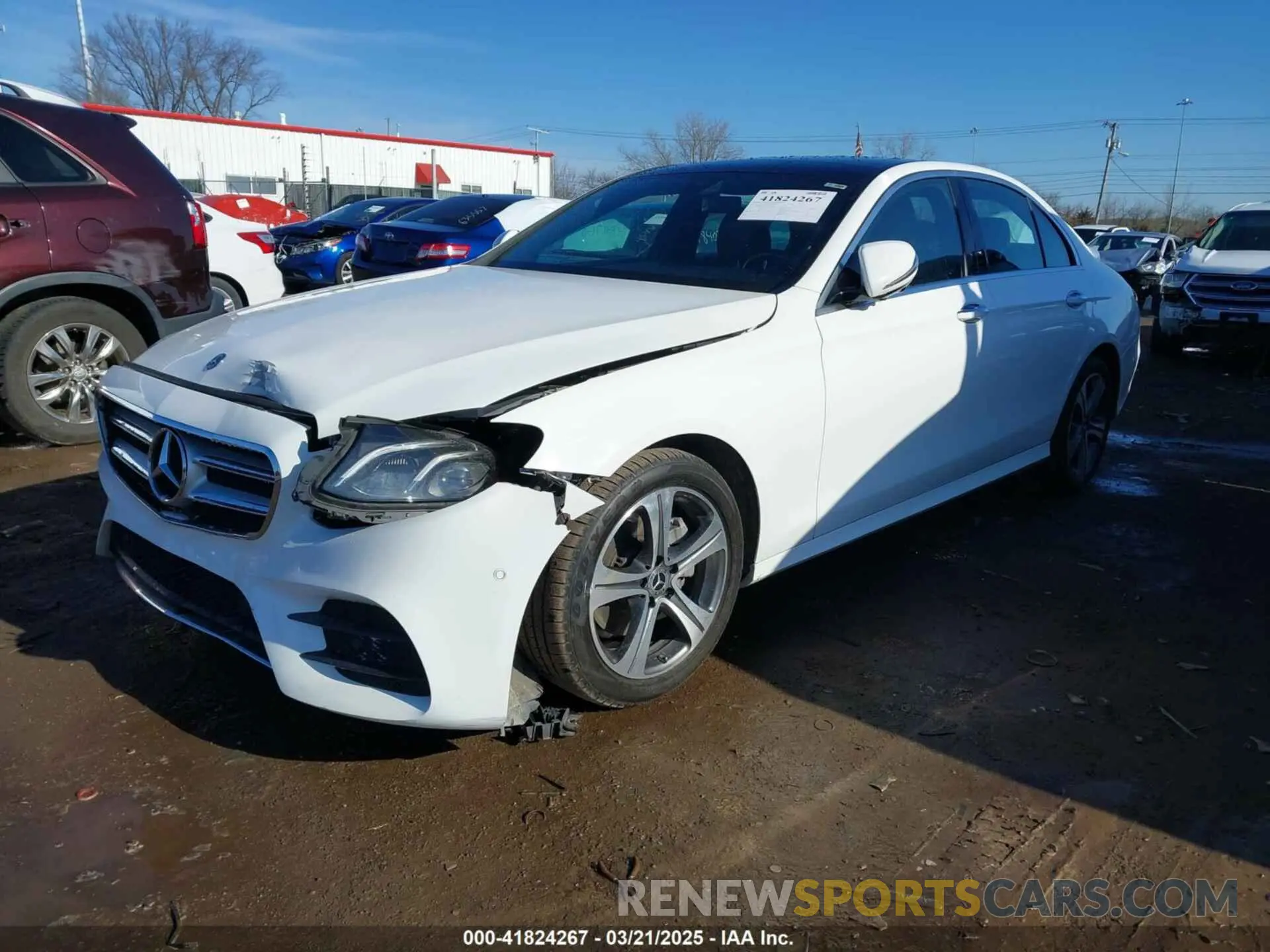2 Photograph of a damaged car WDDZF4KB7KA544039 MERCEDES-BENZ E 300 2019