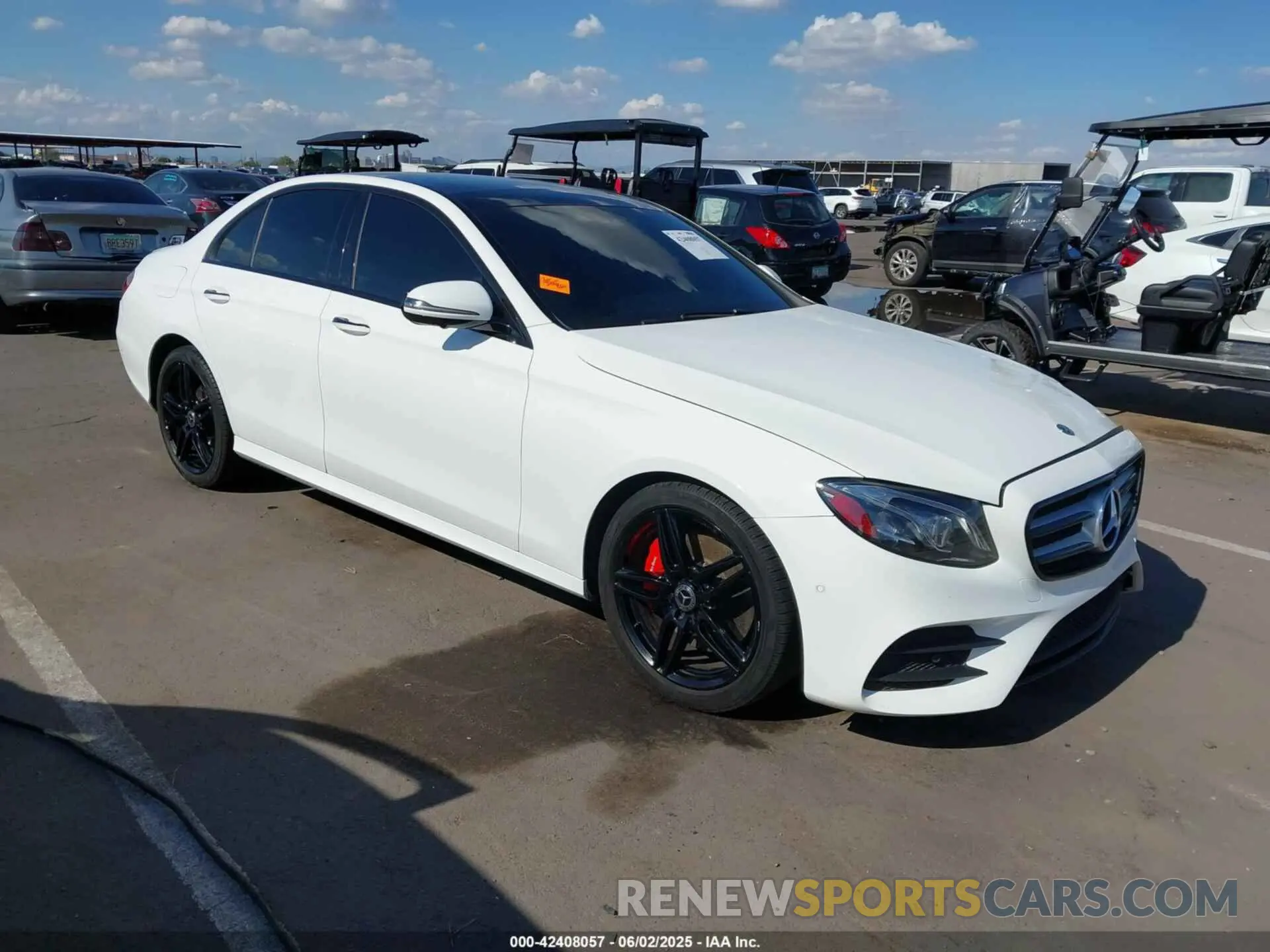 1 Photograph of a damaged car W1KZF8DB0LA812581 MERCEDES-BENZ E 350 2020