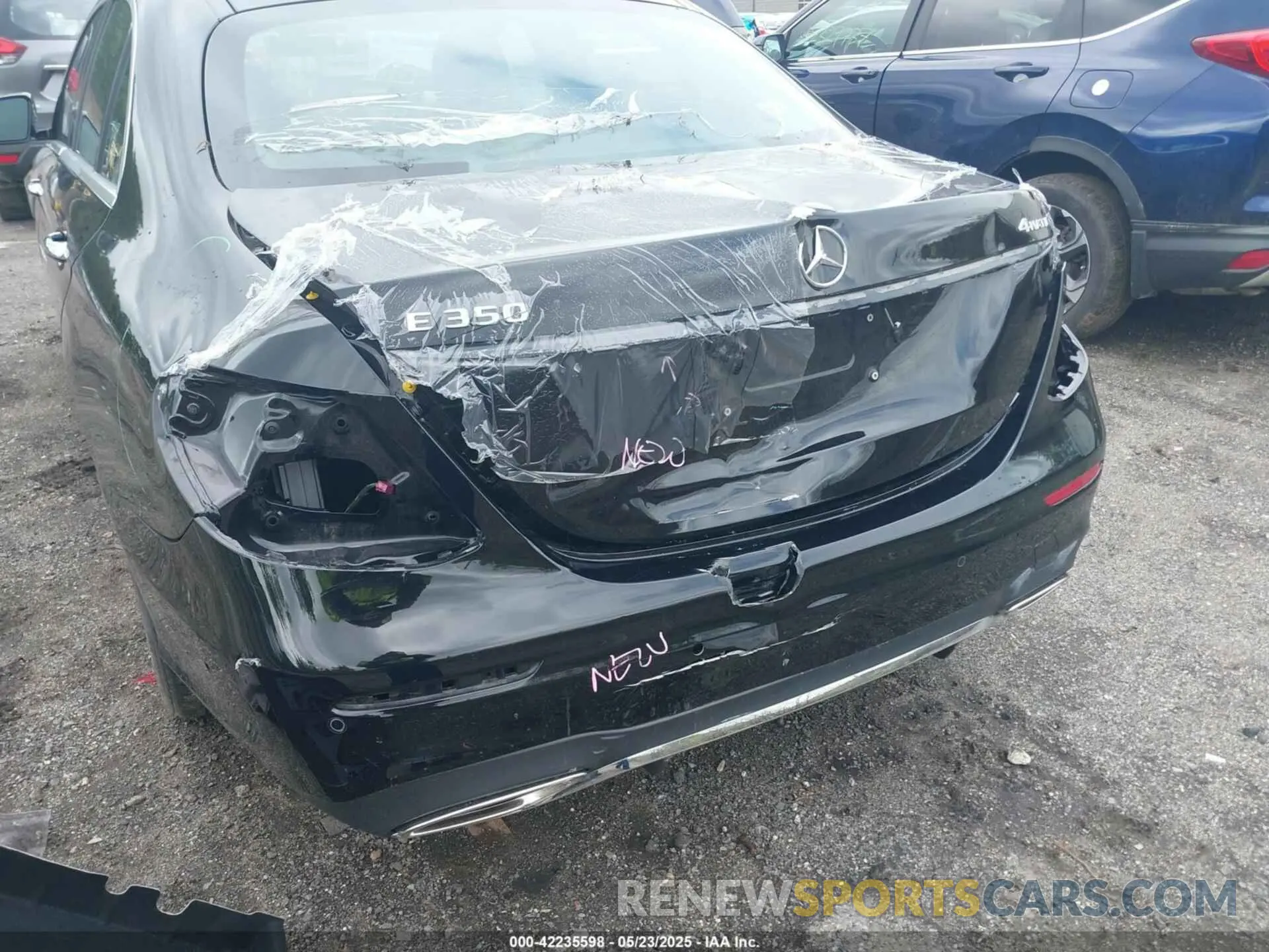 6 Photograph of a damaged car W1KZF8EB3LA822200 MERCEDES-BENZ E 350 2020