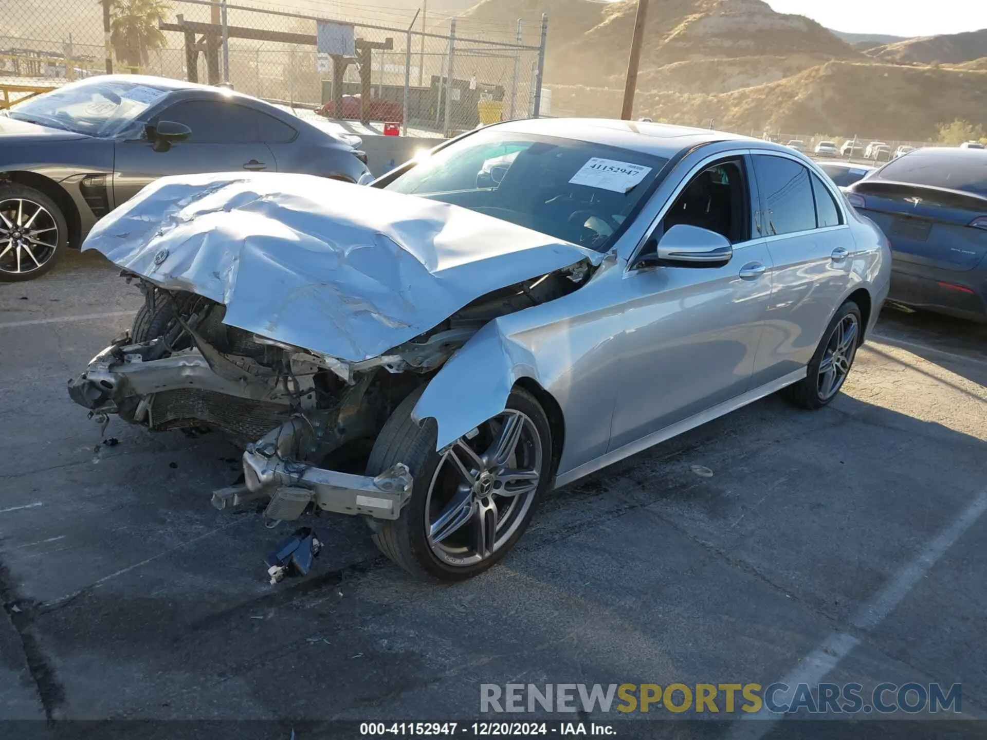 2 Photograph of a damaged car WDDZF8DBXLA709698 MERCEDES-BENZ E 350 2020
