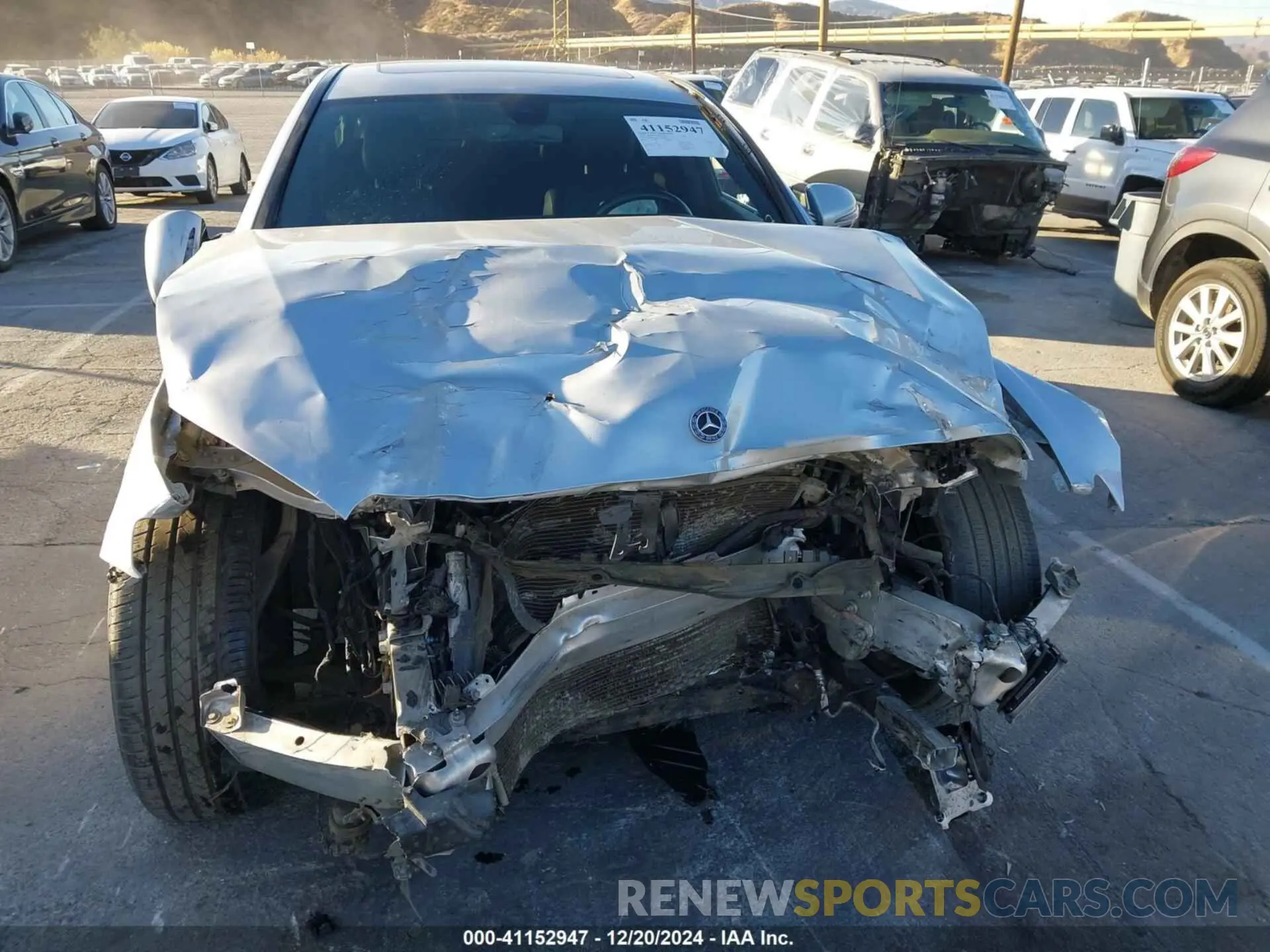 6 Photograph of a damaged car WDDZF8DBXLA709698 MERCEDES-BENZ E 350 2020