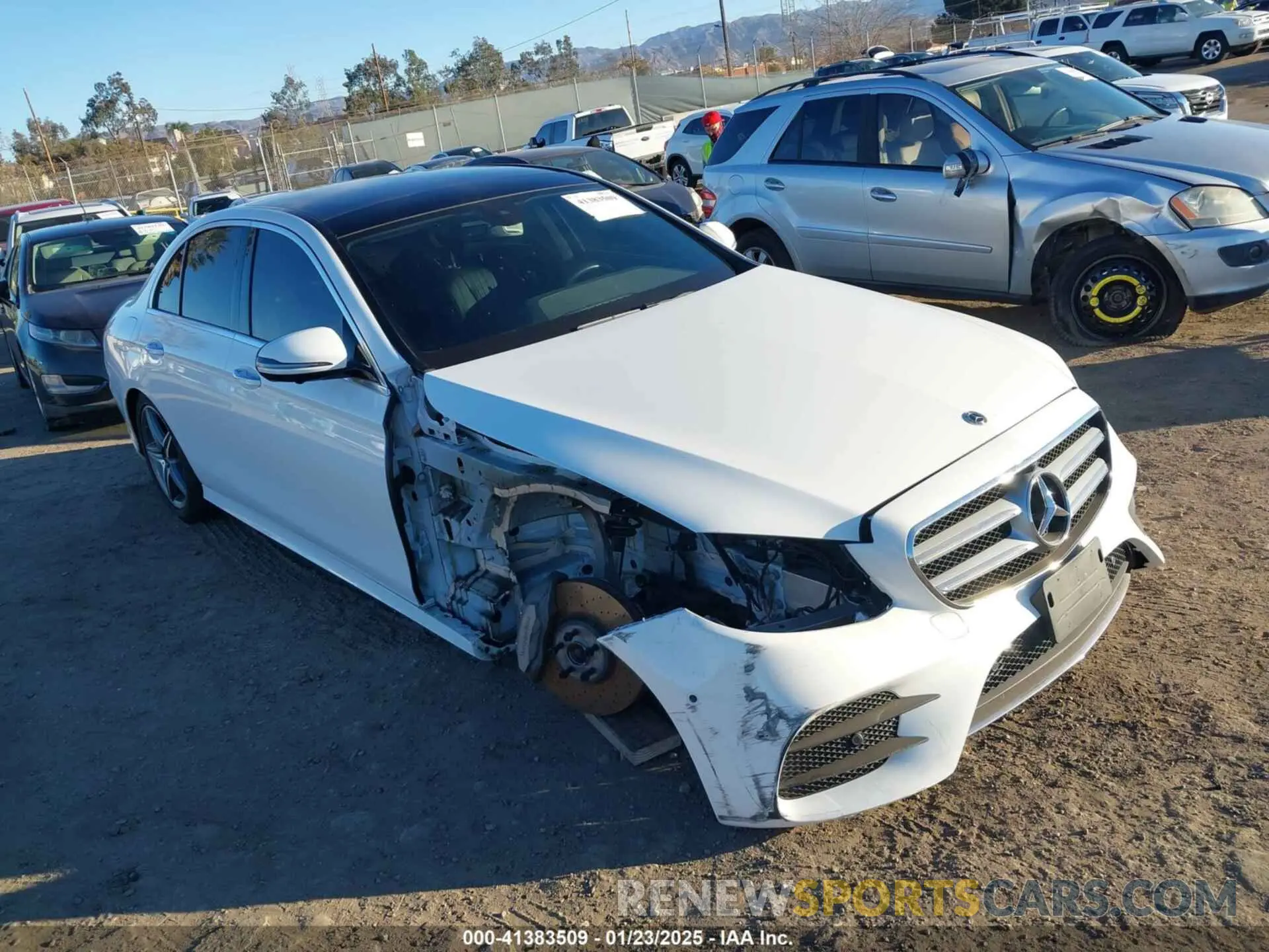 1 Photograph of a damaged car WDDZF8DBXLA741096 MERCEDES-BENZ E 350 2020
