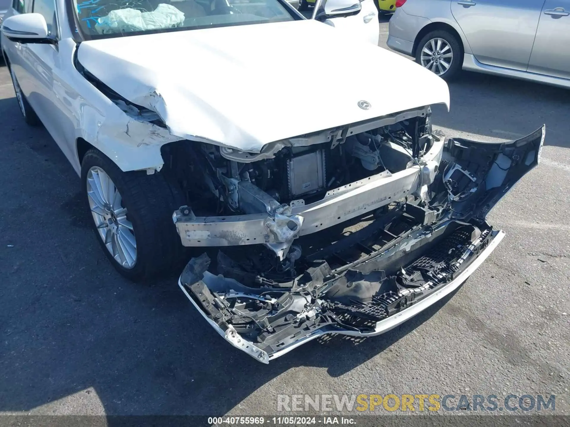 6 Photograph of a damaged car W1KZF8DB0MA922550 MERCEDES-BENZ E 350 2021