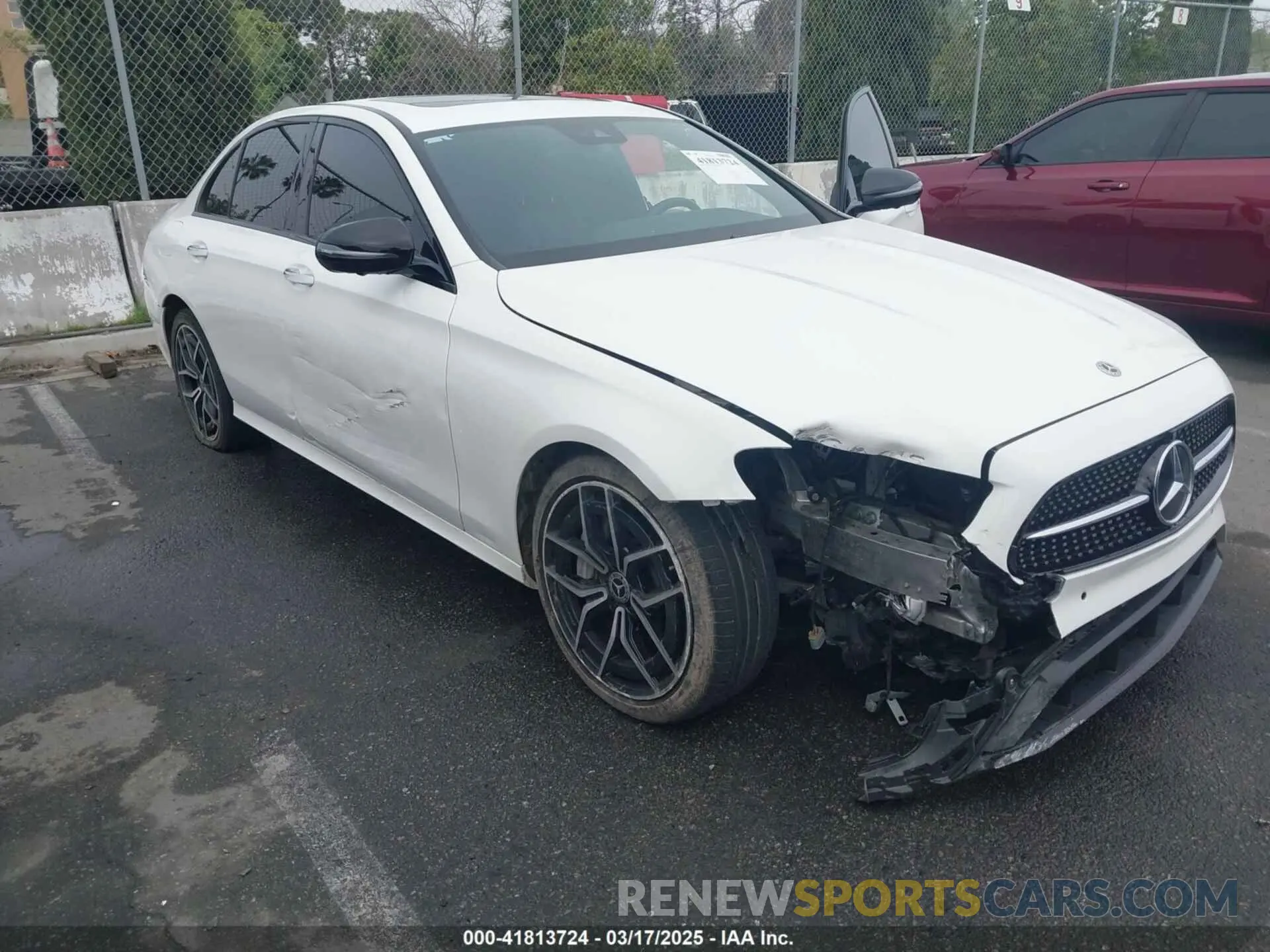 6 Photograph of a damaged car W1KZF8DB0MA924251 MERCEDES-BENZ E 350 2021