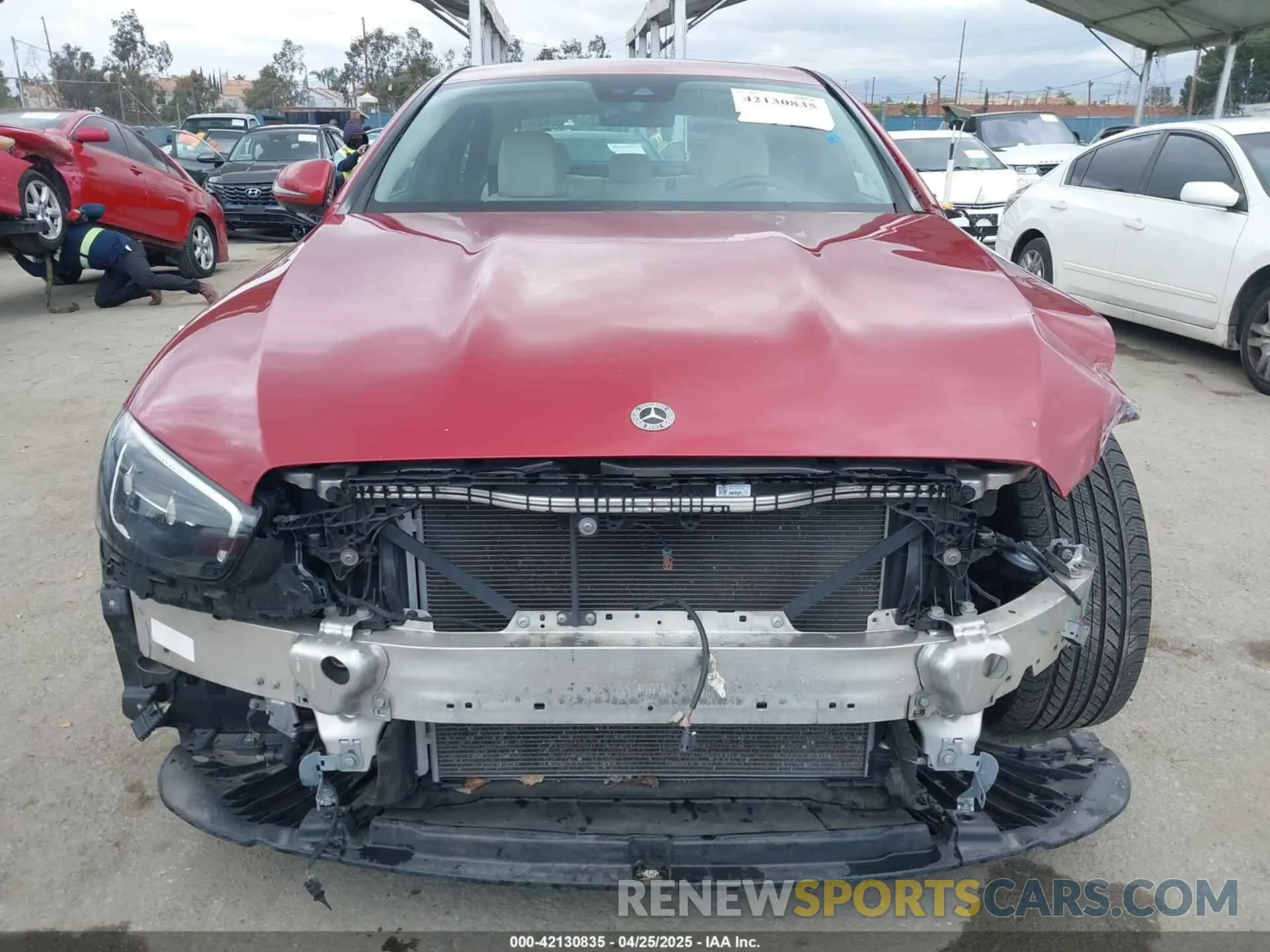 13 Photograph of a damaged car W1KZF8DB1MA977976 MERCEDES-BENZ E 350 2021