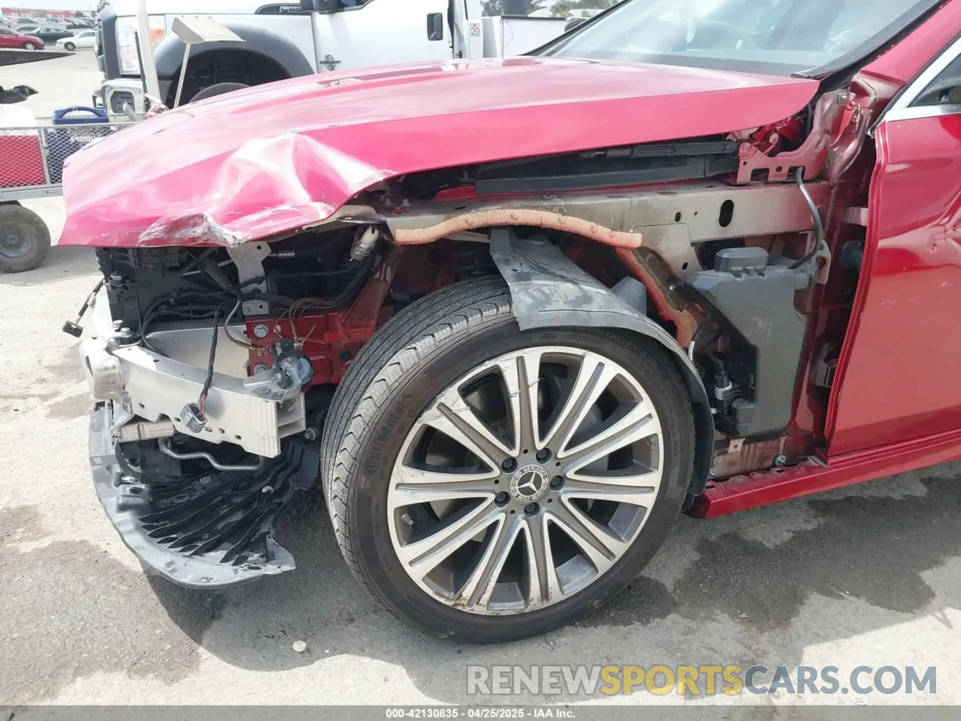 6 Photograph of a damaged car W1KZF8DB1MA977976 MERCEDES-BENZ E 350 2021