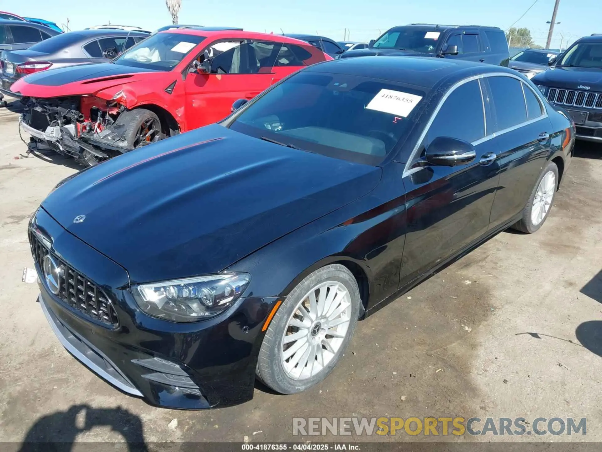 2 Photograph of a damaged car W1KZF8DB2MA918595 MERCEDES-BENZ E 350 2021