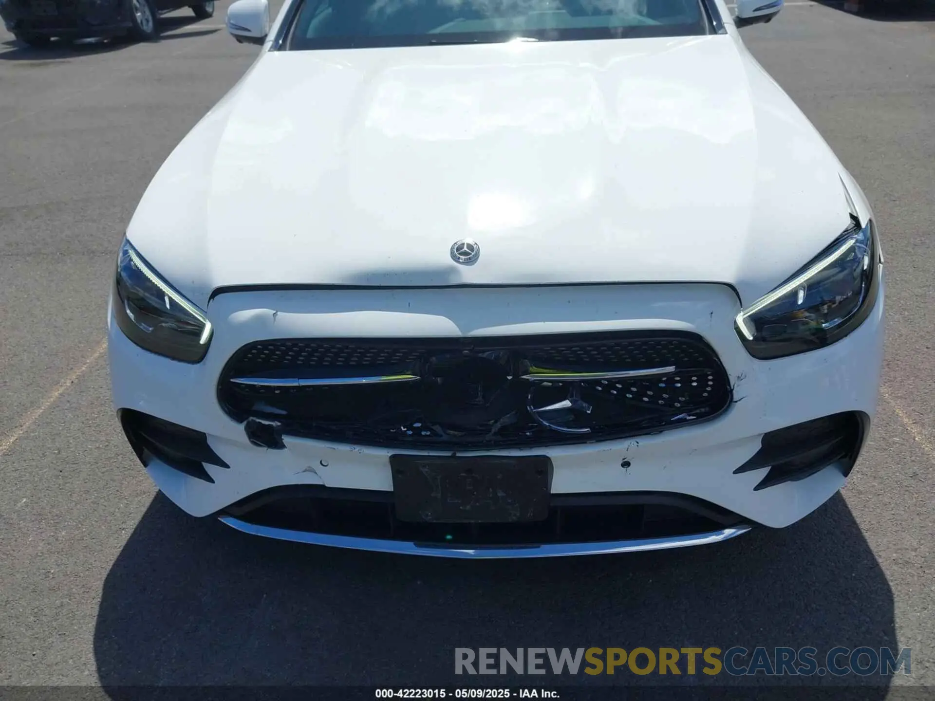 6 Photograph of a damaged car W1KZF8DB3MA931095 MERCEDES-BENZ E 350 2021