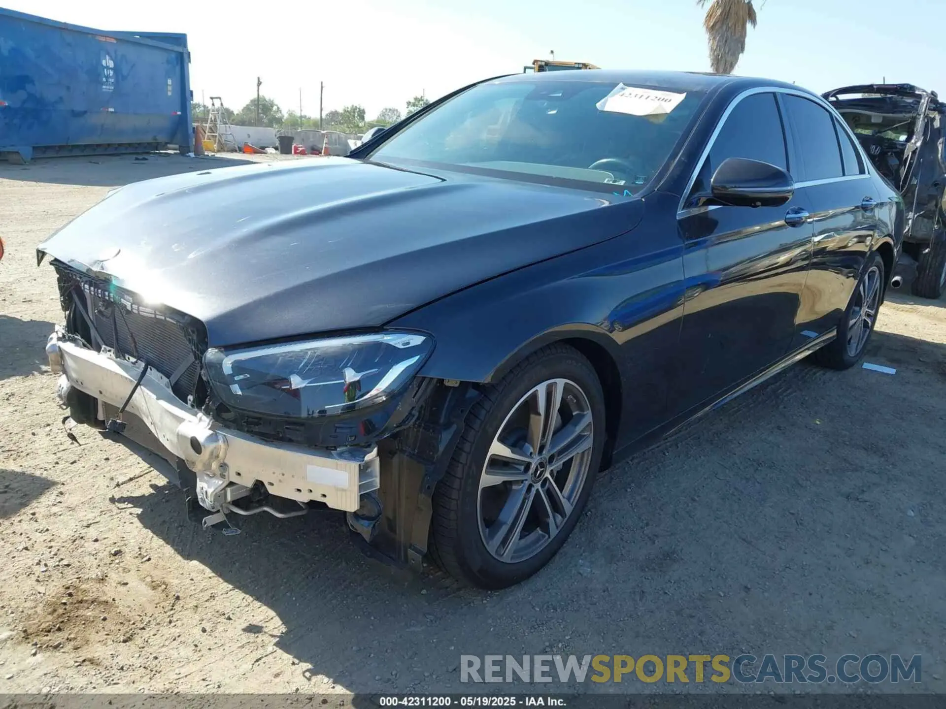 2 Photograph of a damaged car W1KZF8DB5MA912435 MERCEDES-BENZ E 350 2021