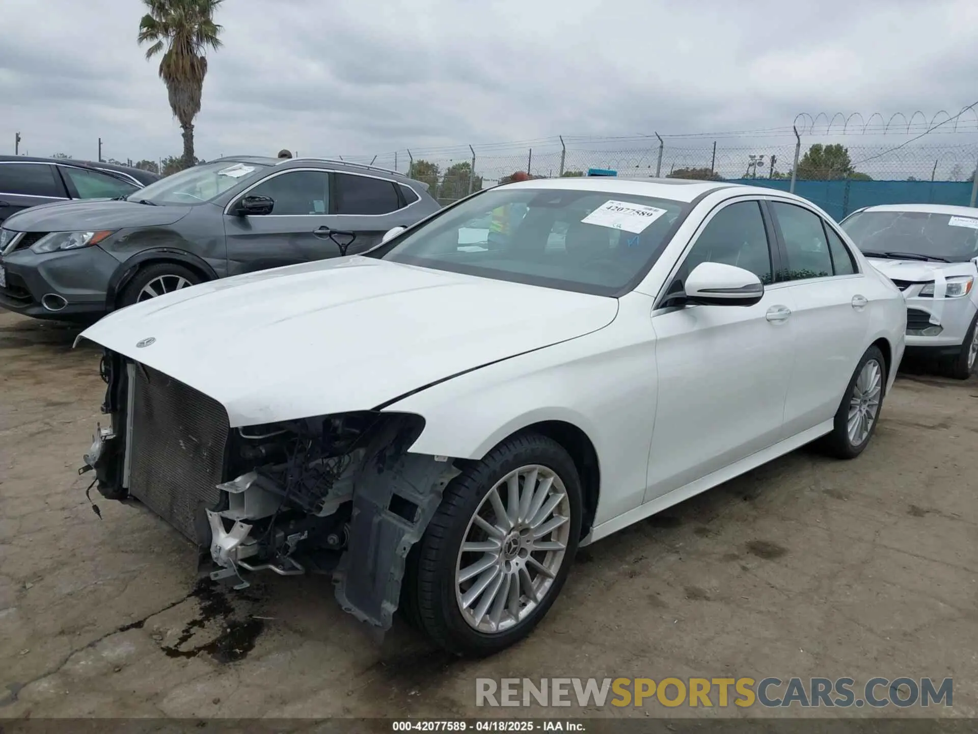 2 Photograph of a damaged car W1KZF8DB5MA960016 MERCEDES-BENZ E 350 2021