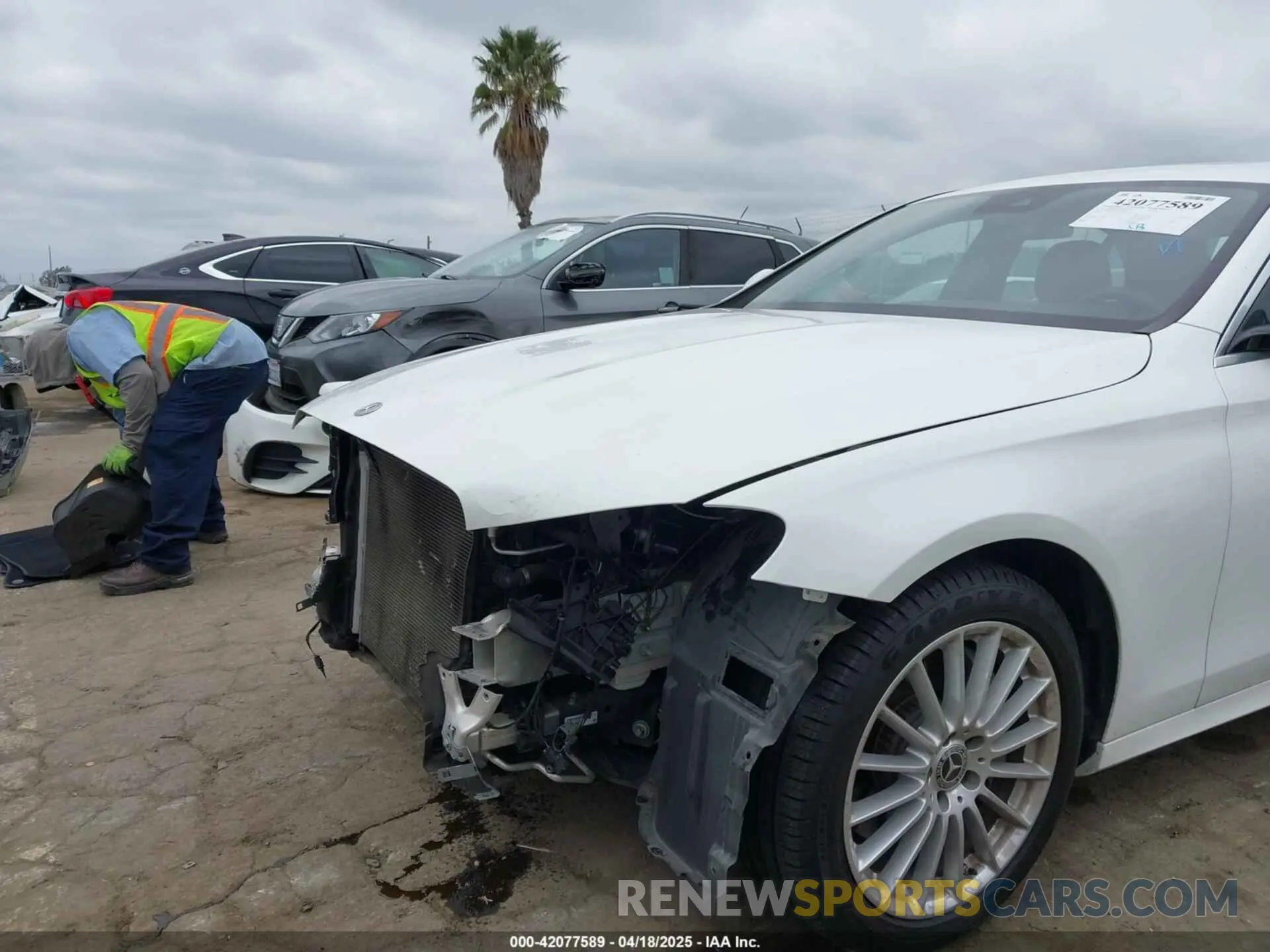 6 Photograph of a damaged car W1KZF8DB5MA960016 MERCEDES-BENZ E 350 2021