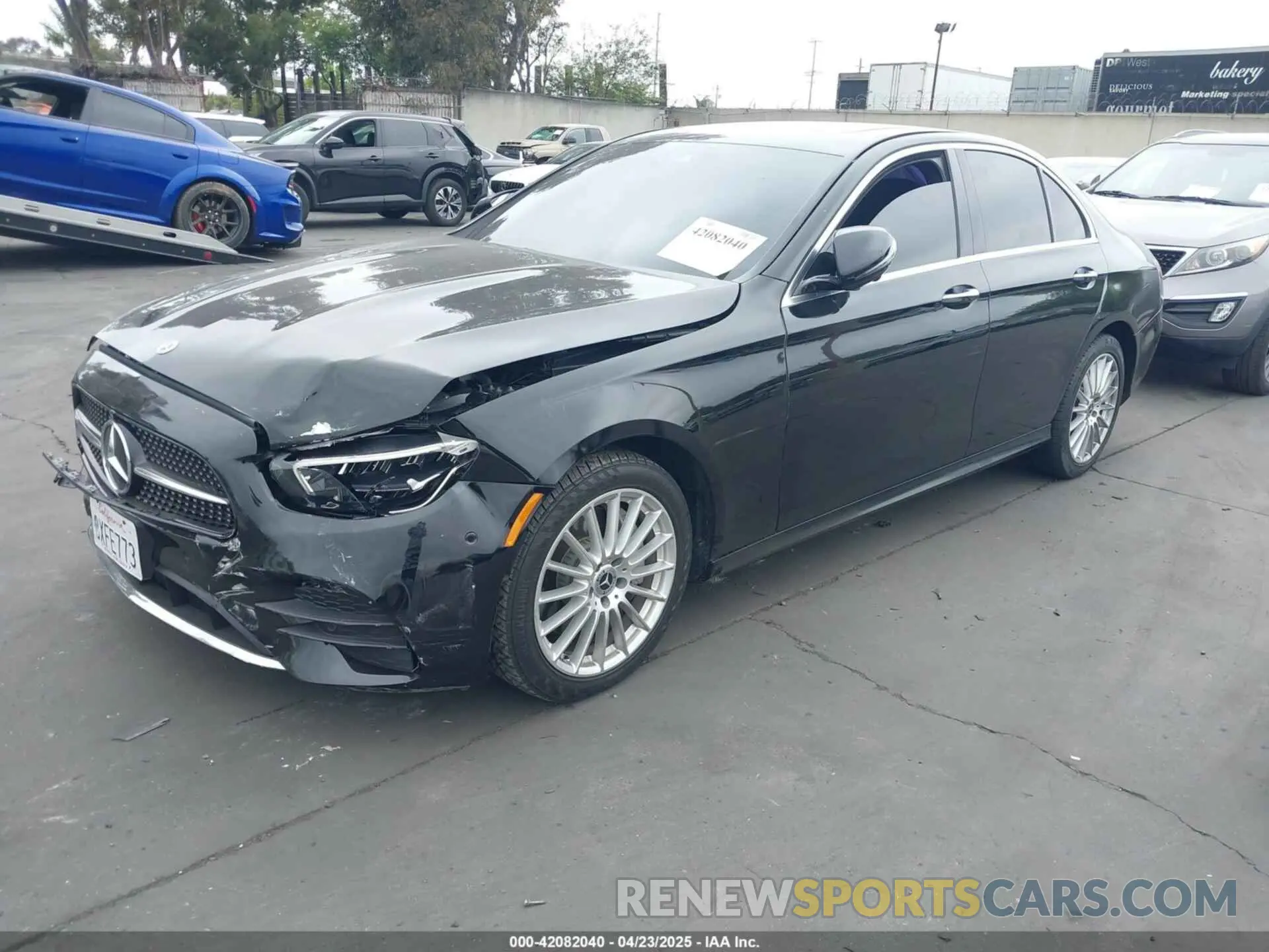 2 Photograph of a damaged car W1KZF8DB5MA981044 MERCEDES-BENZ E 350 2021