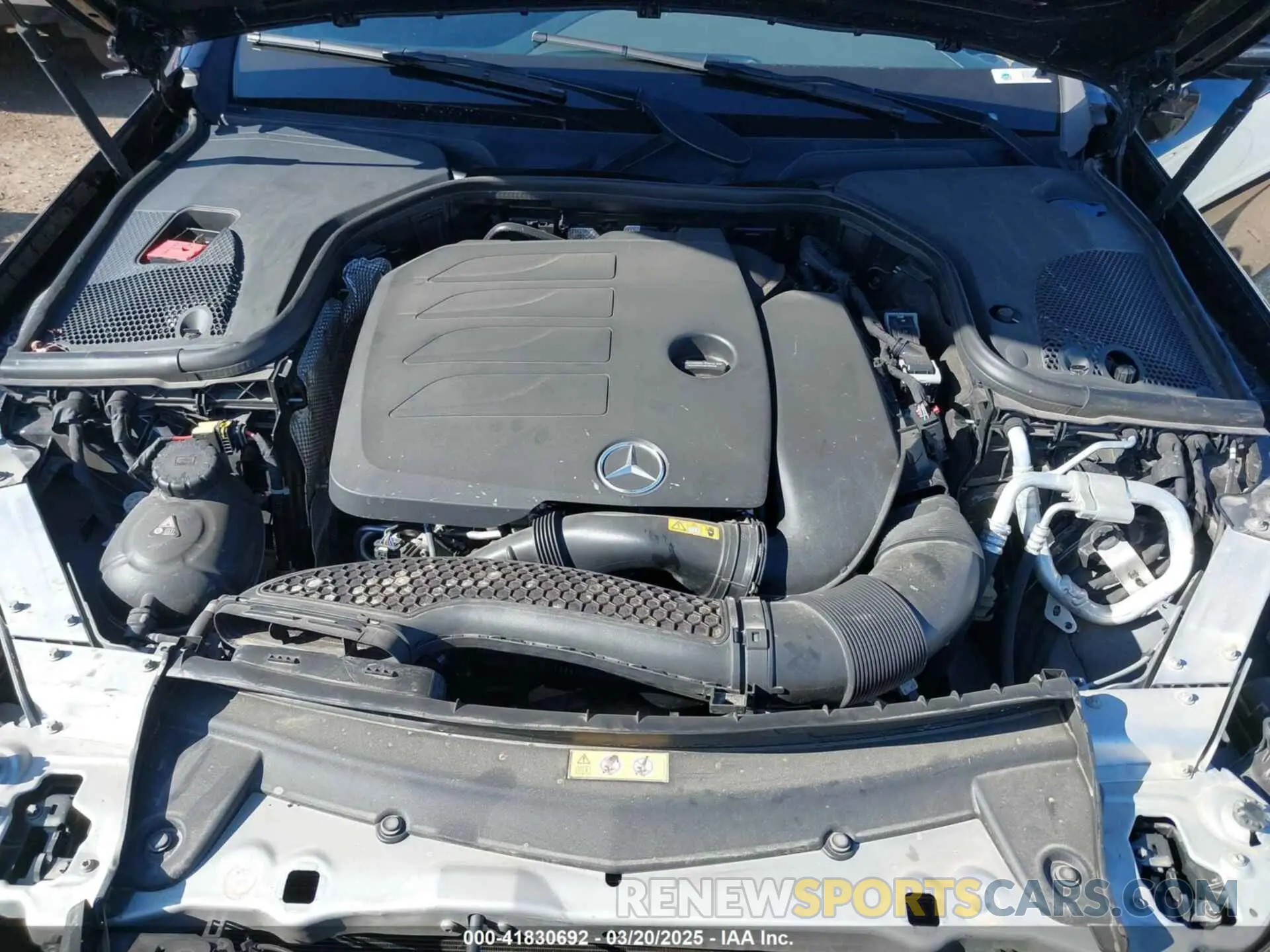 10 Photograph of a damaged car W1KZF8DB6MA946755 MERCEDES-BENZ E 350 2021
