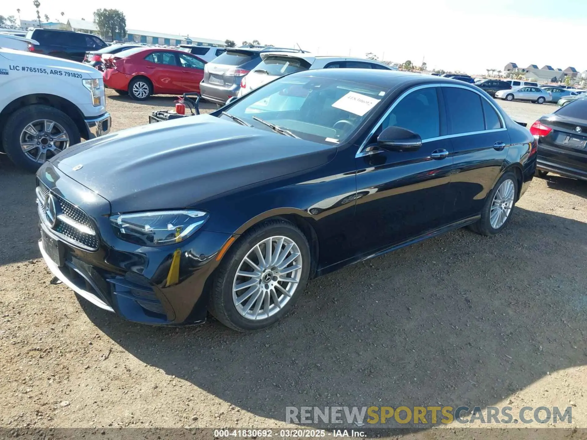 2 Photograph of a damaged car W1KZF8DB6MA946755 MERCEDES-BENZ E 350 2021