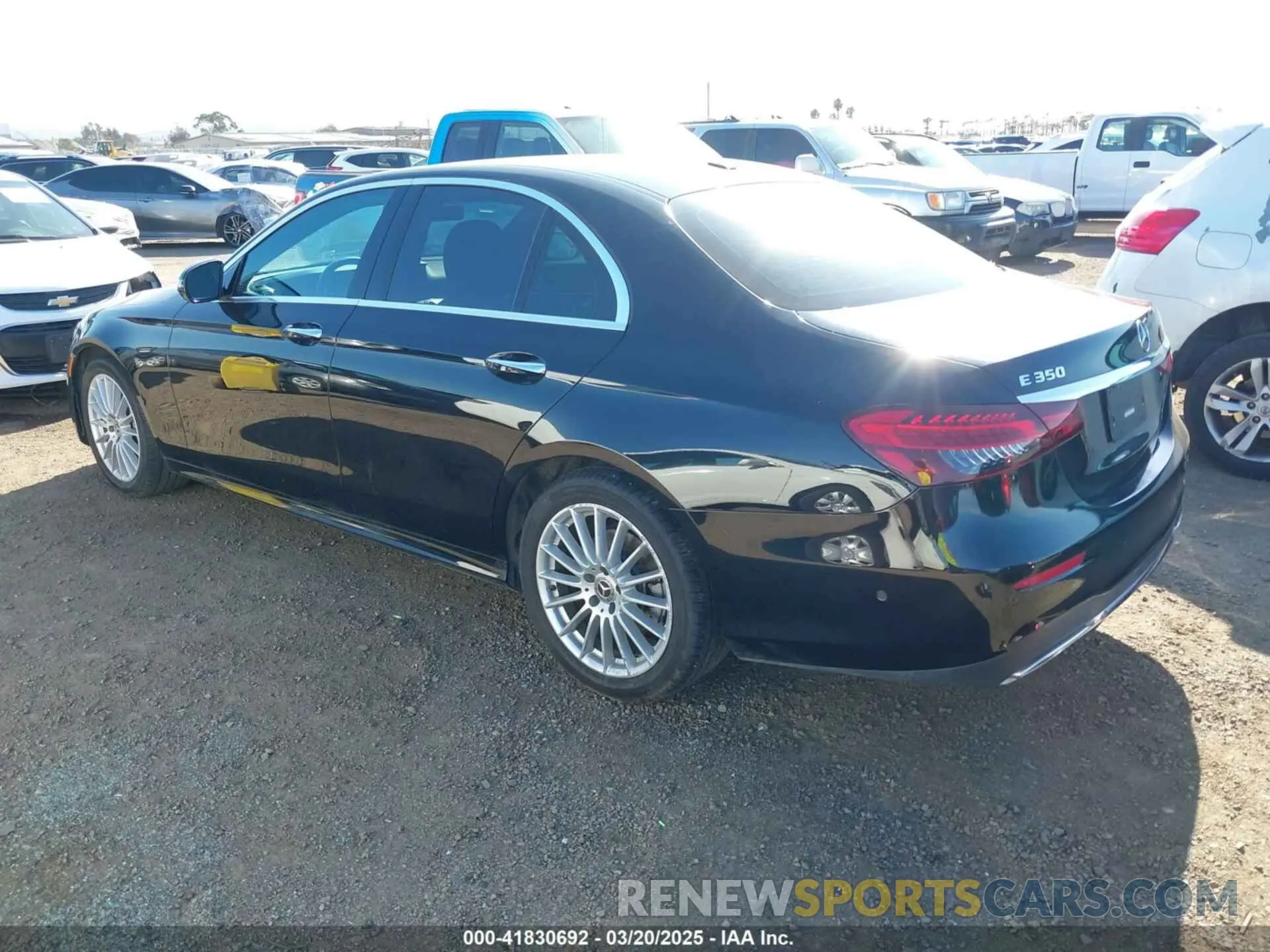 3 Photograph of a damaged car W1KZF8DB6MA946755 MERCEDES-BENZ E 350 2021