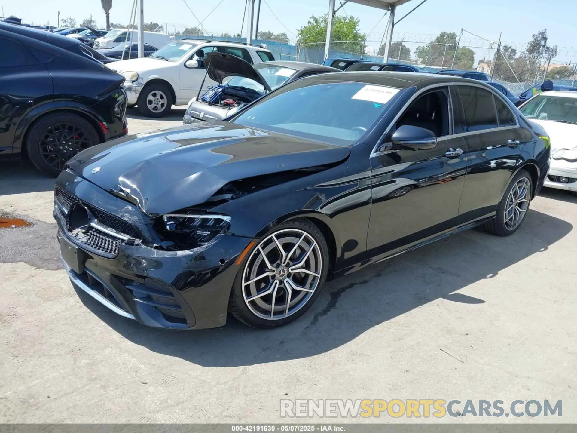 2 Photograph of a damaged car W1KZF8DBXMA873518 MERCEDES-BENZ E 350 2021