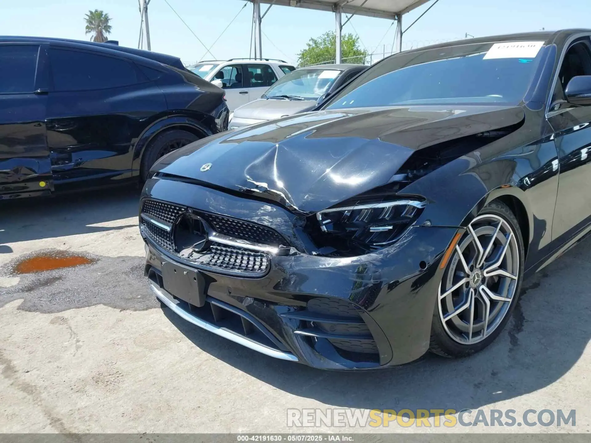 6 Photograph of a damaged car W1KZF8DBXMA873518 MERCEDES-BENZ E 350 2021