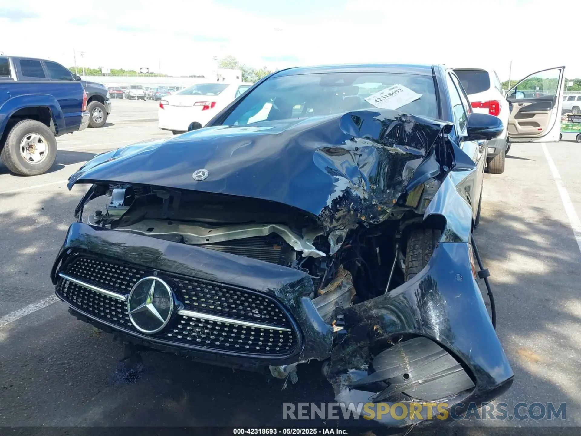 6 Photograph of a damaged car W1KZF8EB3MA944847 MERCEDES-BENZ E 350 2021