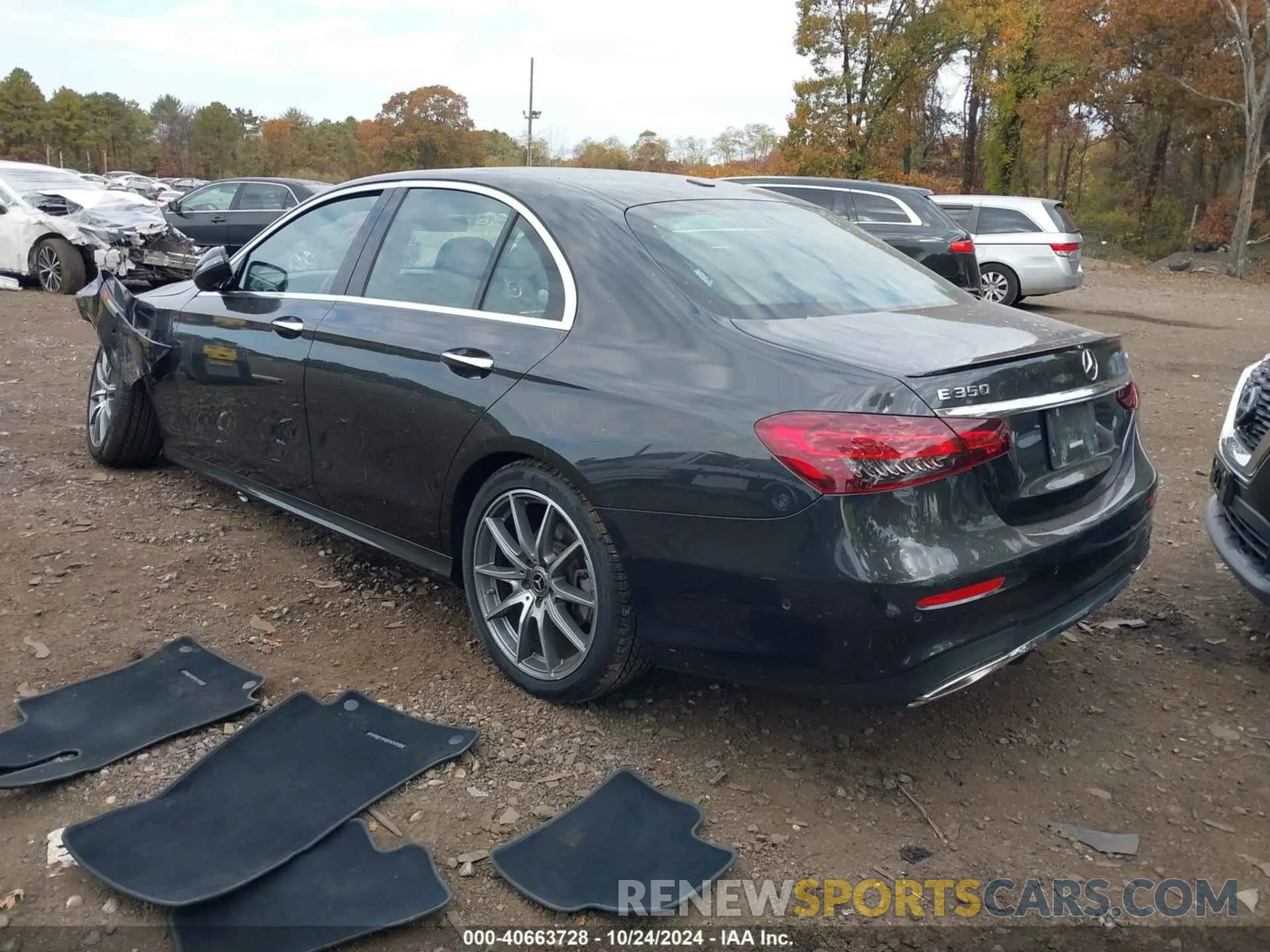 3 Photograph of a damaged car W1KZF8EB4MA908634 MERCEDES-BENZ E 350 2021