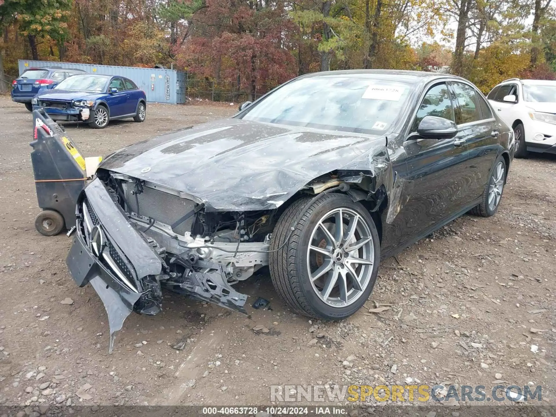 6 Photograph of a damaged car W1KZF8EB4MA908634 MERCEDES-BENZ E 350 2021