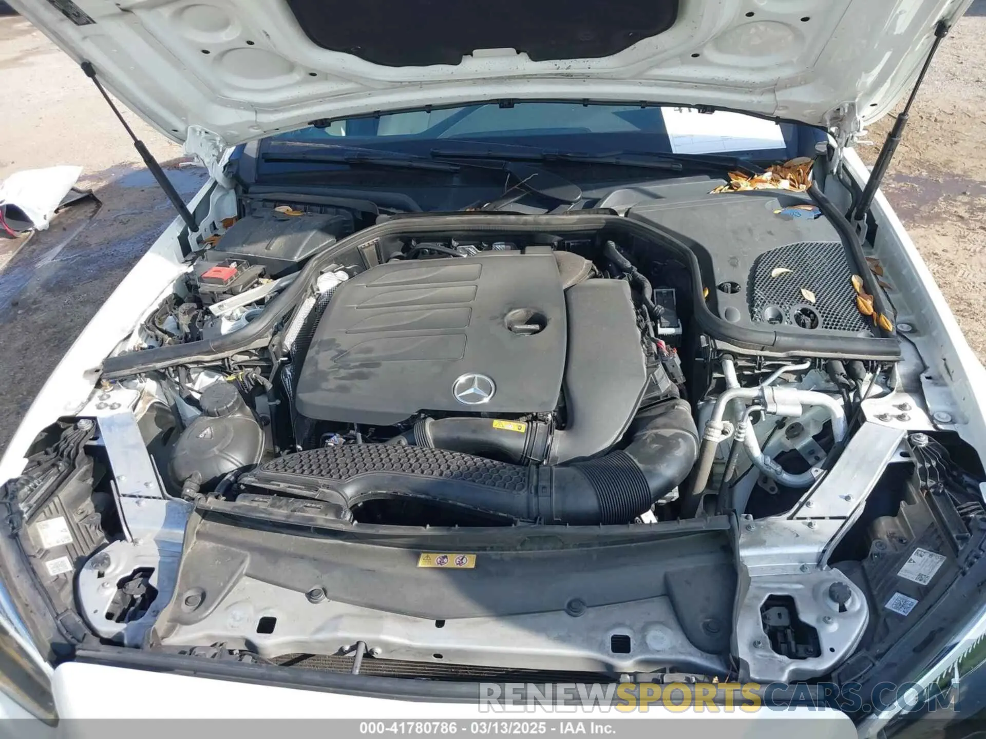 6 Photograph of a damaged car W1KZF8DB9NB083283 MERCEDES-BENZ E 350 2022