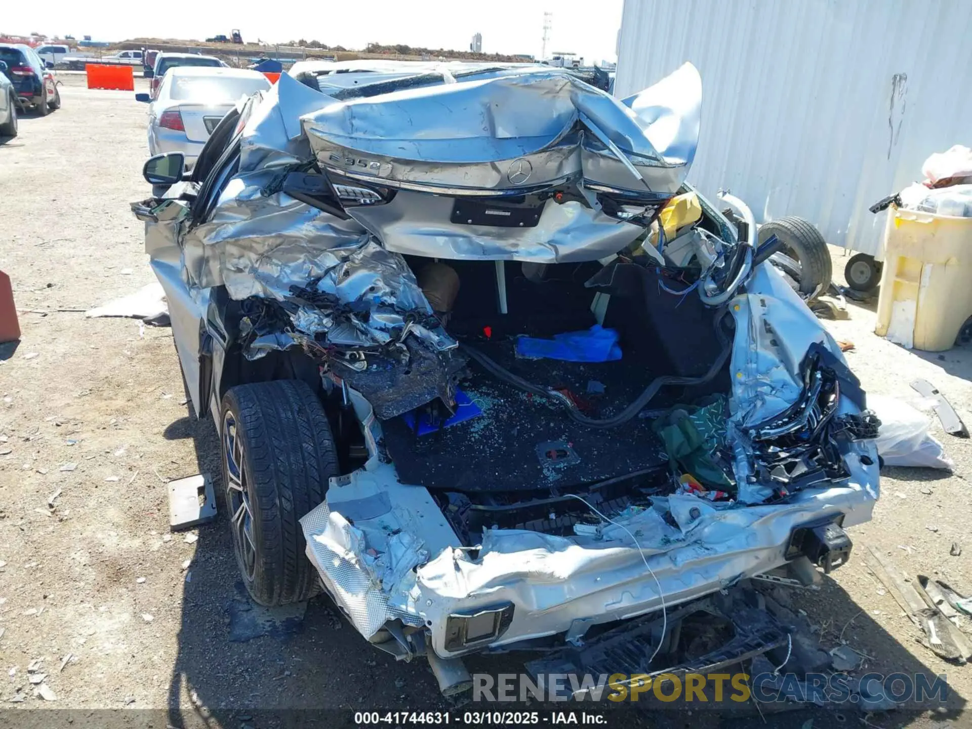 6 Photograph of a damaged car W1KZF8DB0PB162327 MERCEDES-BENZ E 350 2023
