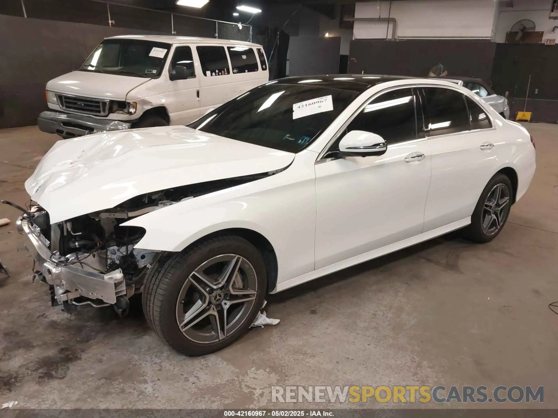 2 Photograph of a damaged car W1KZF8EB2PB137329 MERCEDES-BENZ E 350 2023