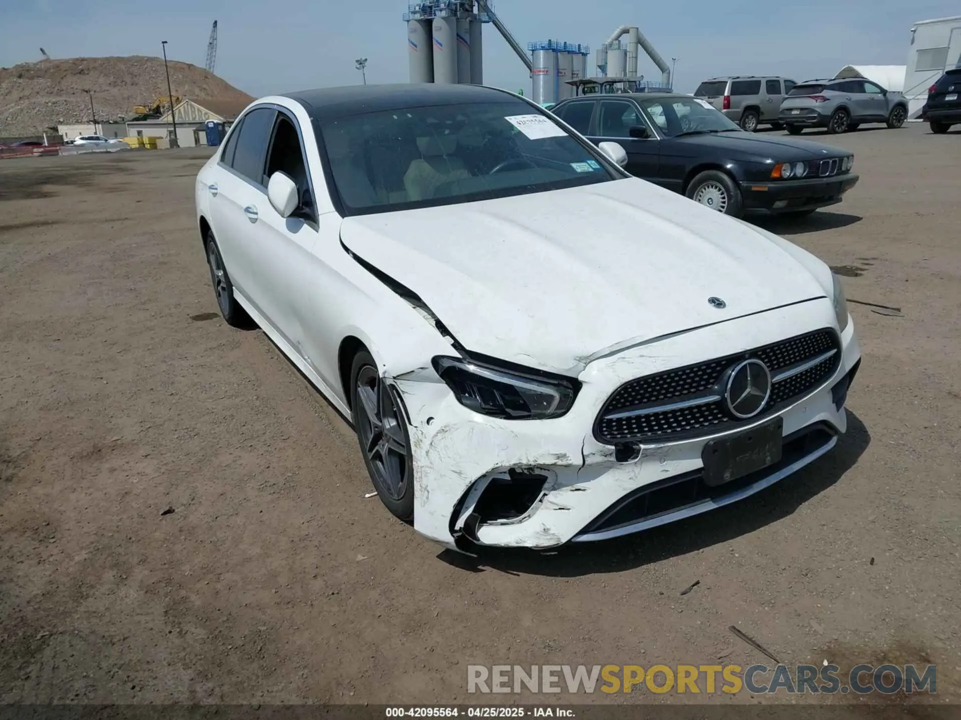 6 Photograph of a damaged car W1KZF8EB4PB161485 MERCEDES-BENZ E 350 2023
