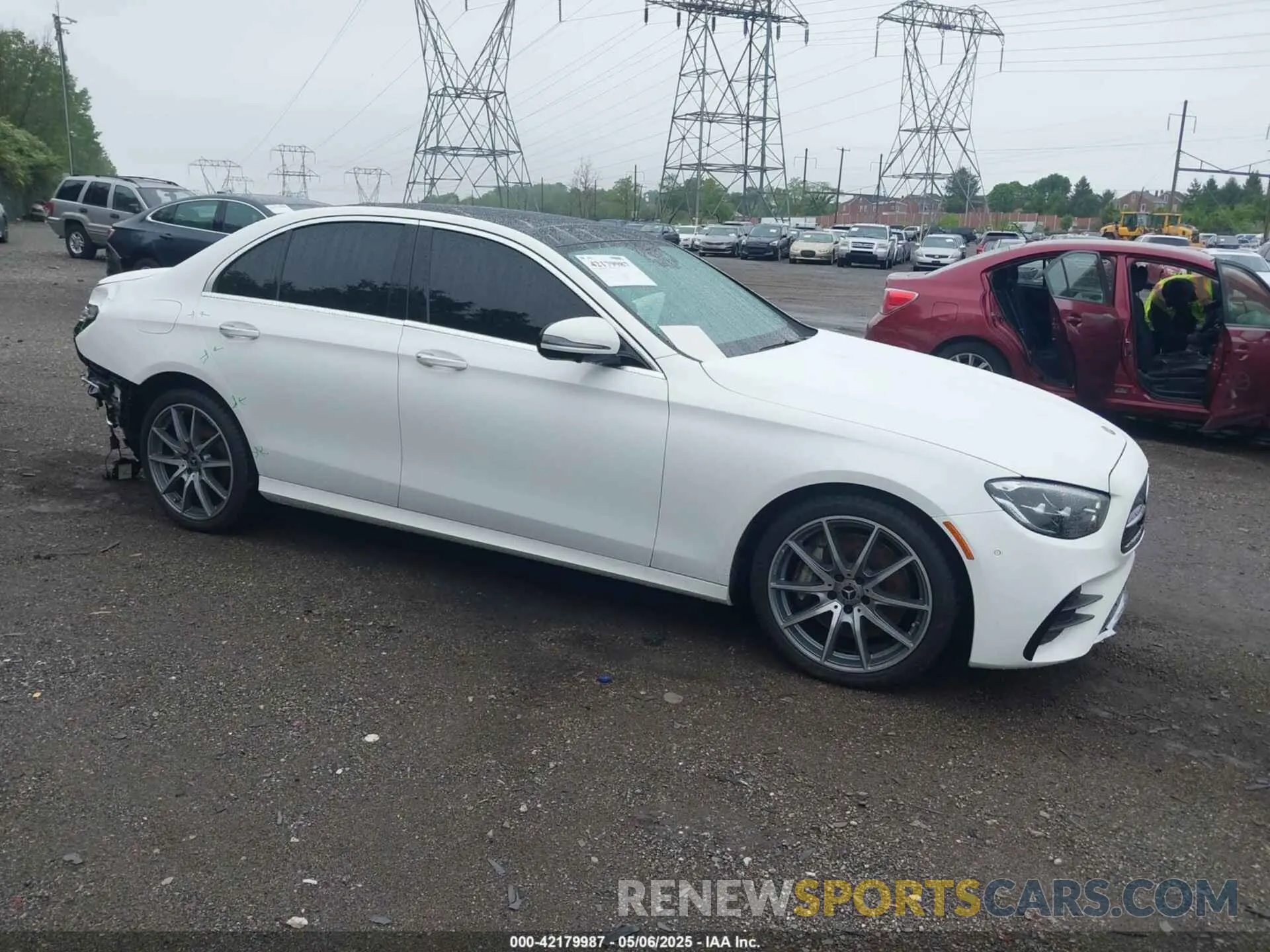1 Photograph of a damaged car W1KZF8EB6PB119187 MERCEDES-BENZ E 350 2023