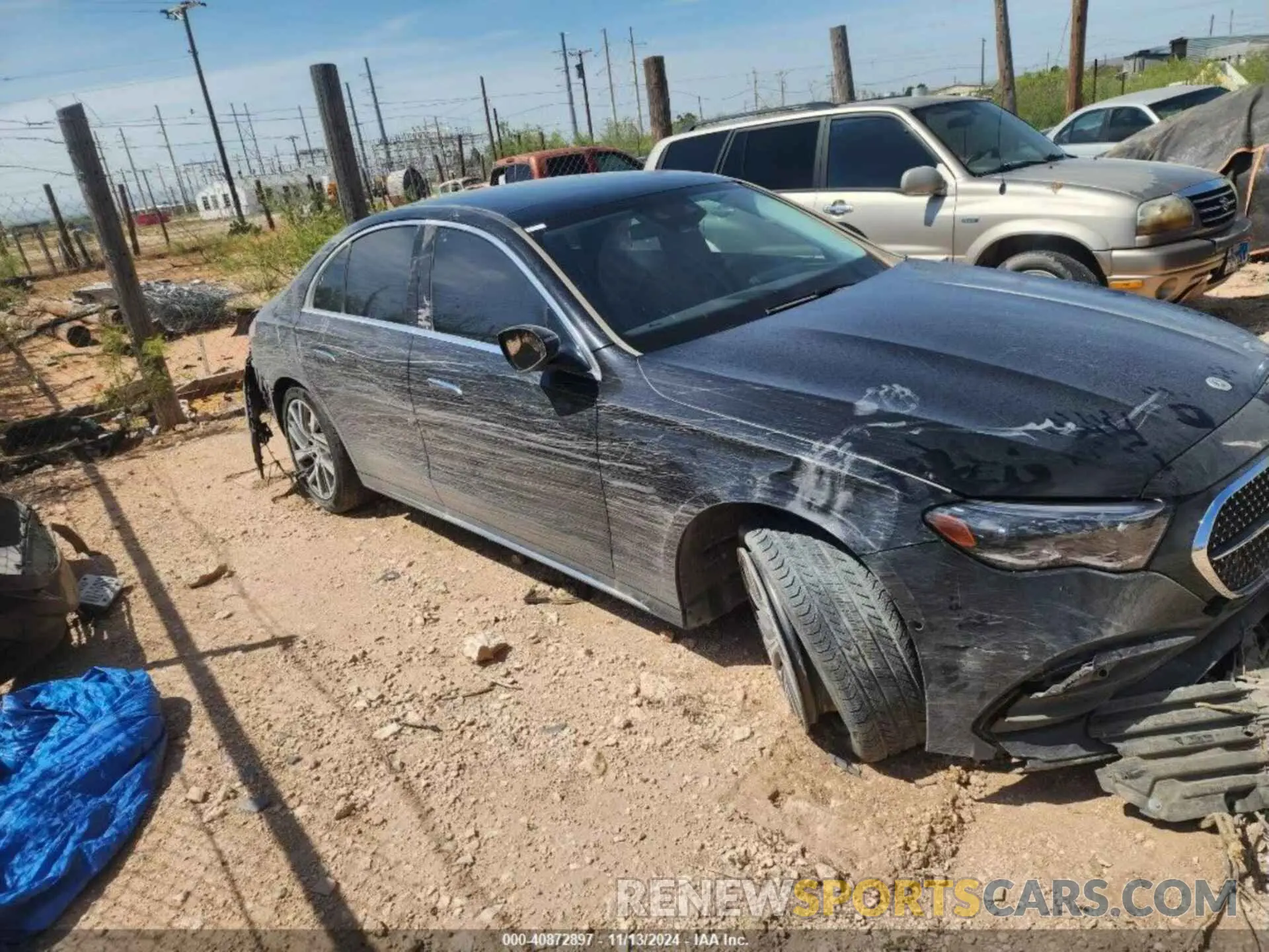 1 Photograph of a damaged car W1KLF4HB8RA008059 MERCEDES-BENZ E 350 2024