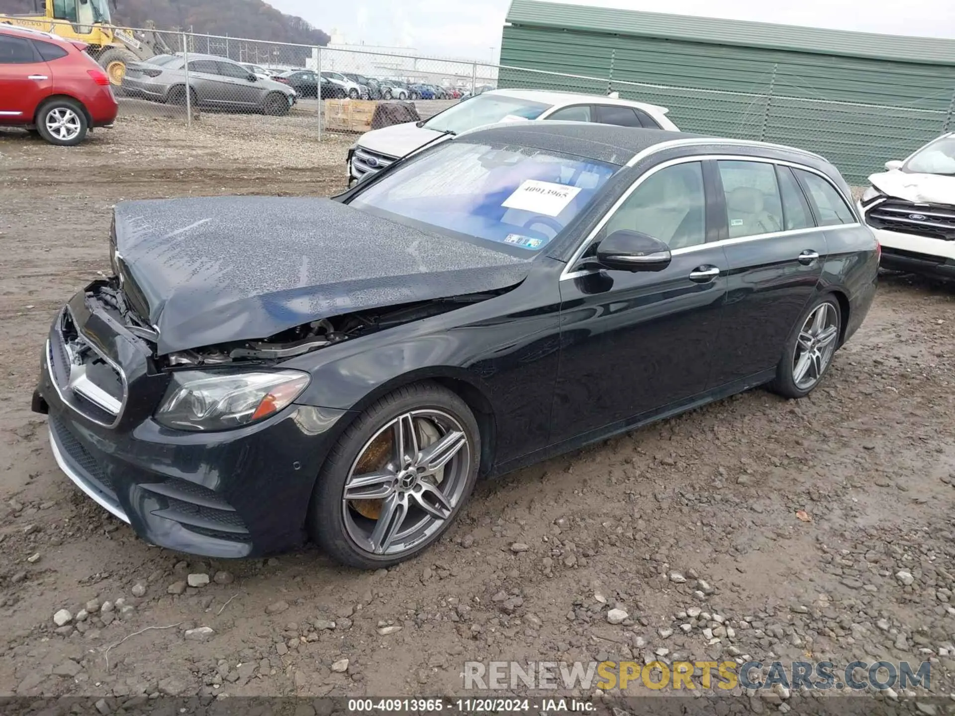 2 Photograph of a damaged car WDDZH6JB3KA618791 MERCEDES-BENZ E 450 2019