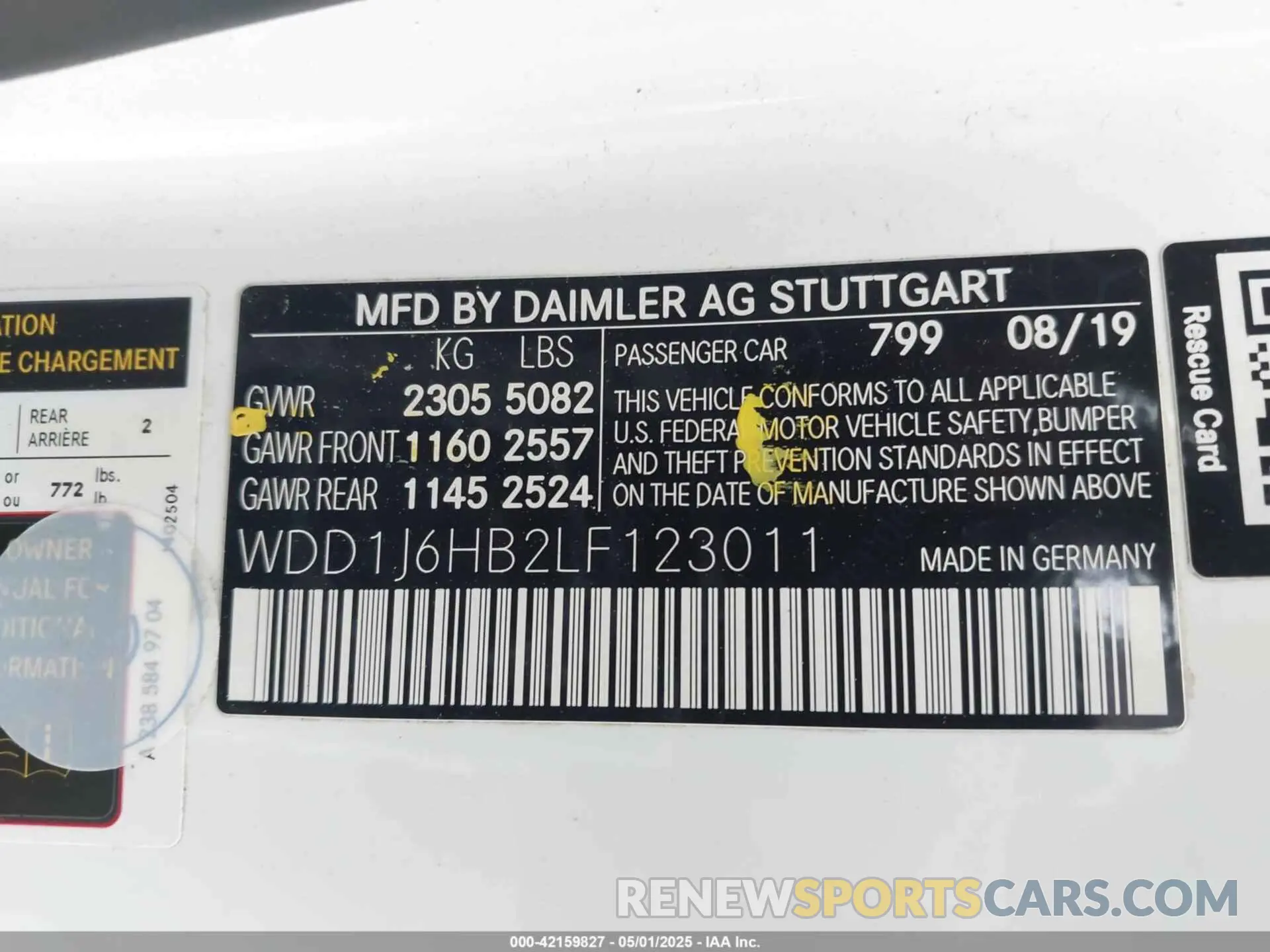 9 Photograph of a damaged car WDD1J6HB2LF123011 MERCEDES-BENZ E 450 2020